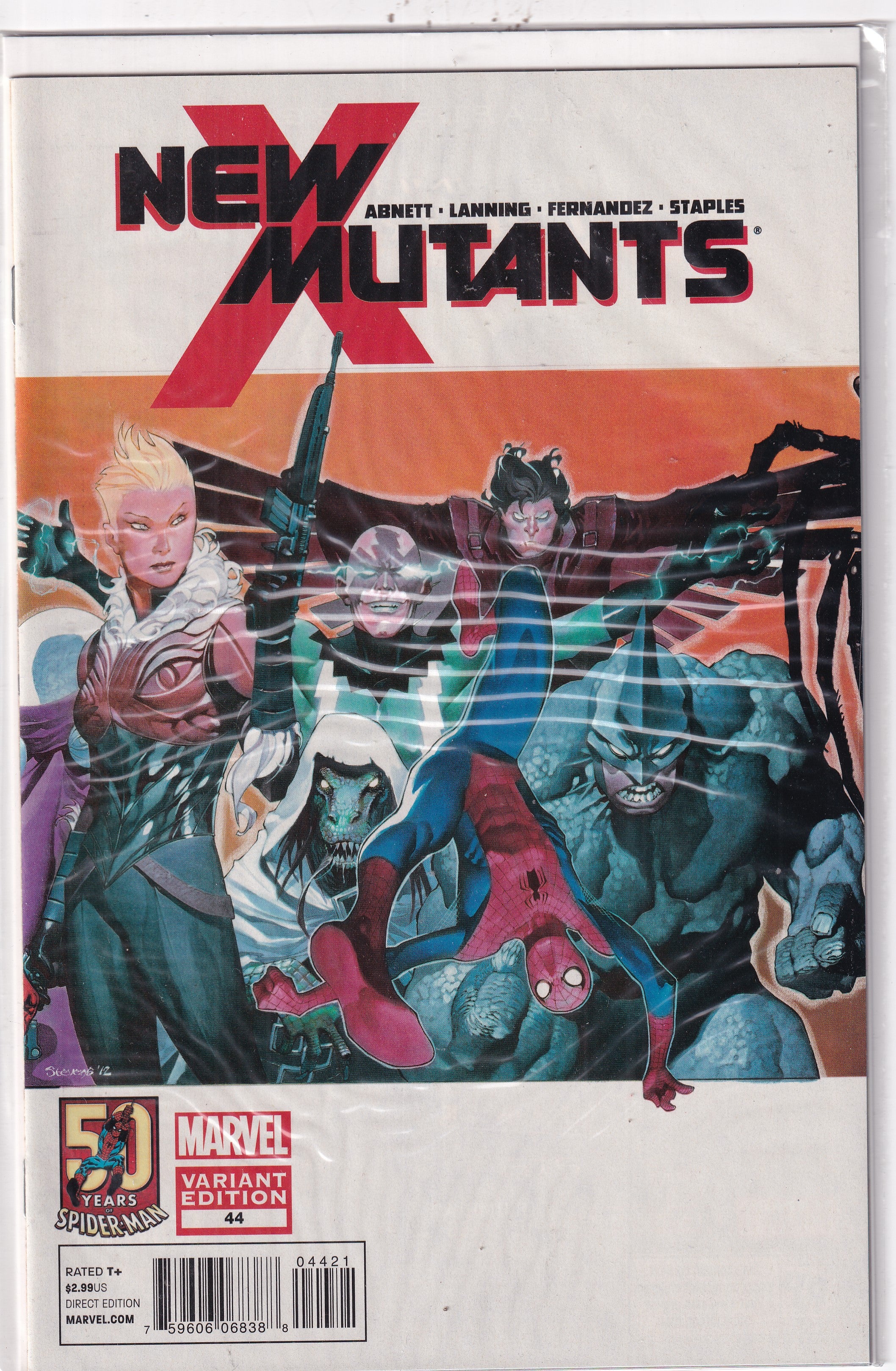 NEW MUTANTS #44 VARIANT - Slab City Comics 