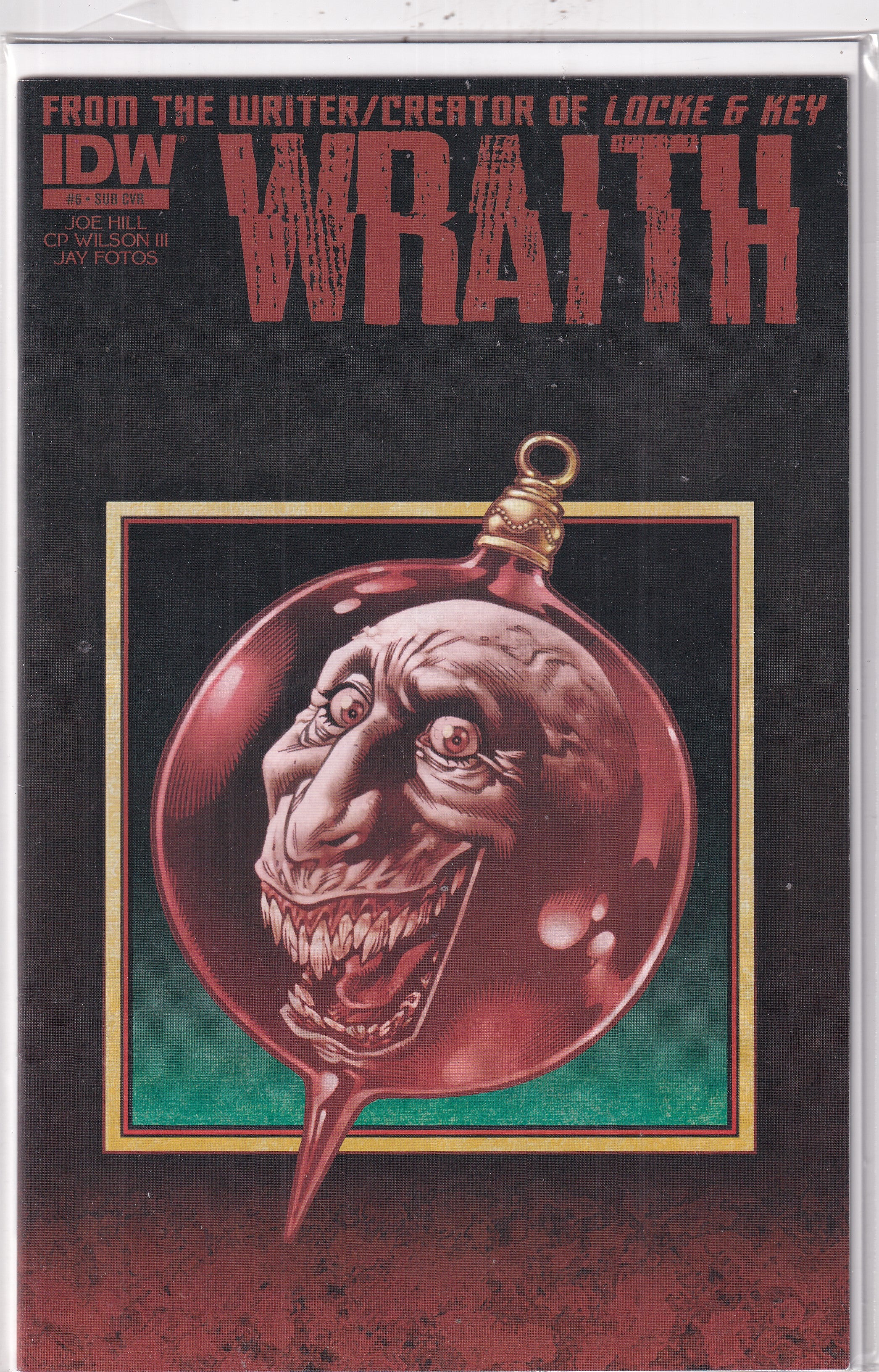 WRAITH #6 VARIANT - Slab City Comics 