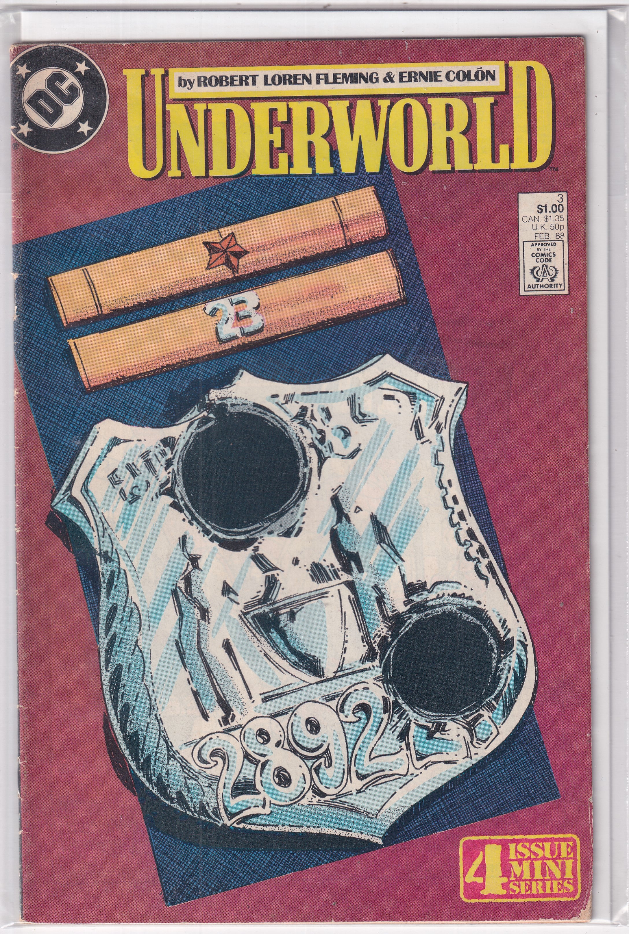 UNDERWORLD #3 - Slab City Comics 