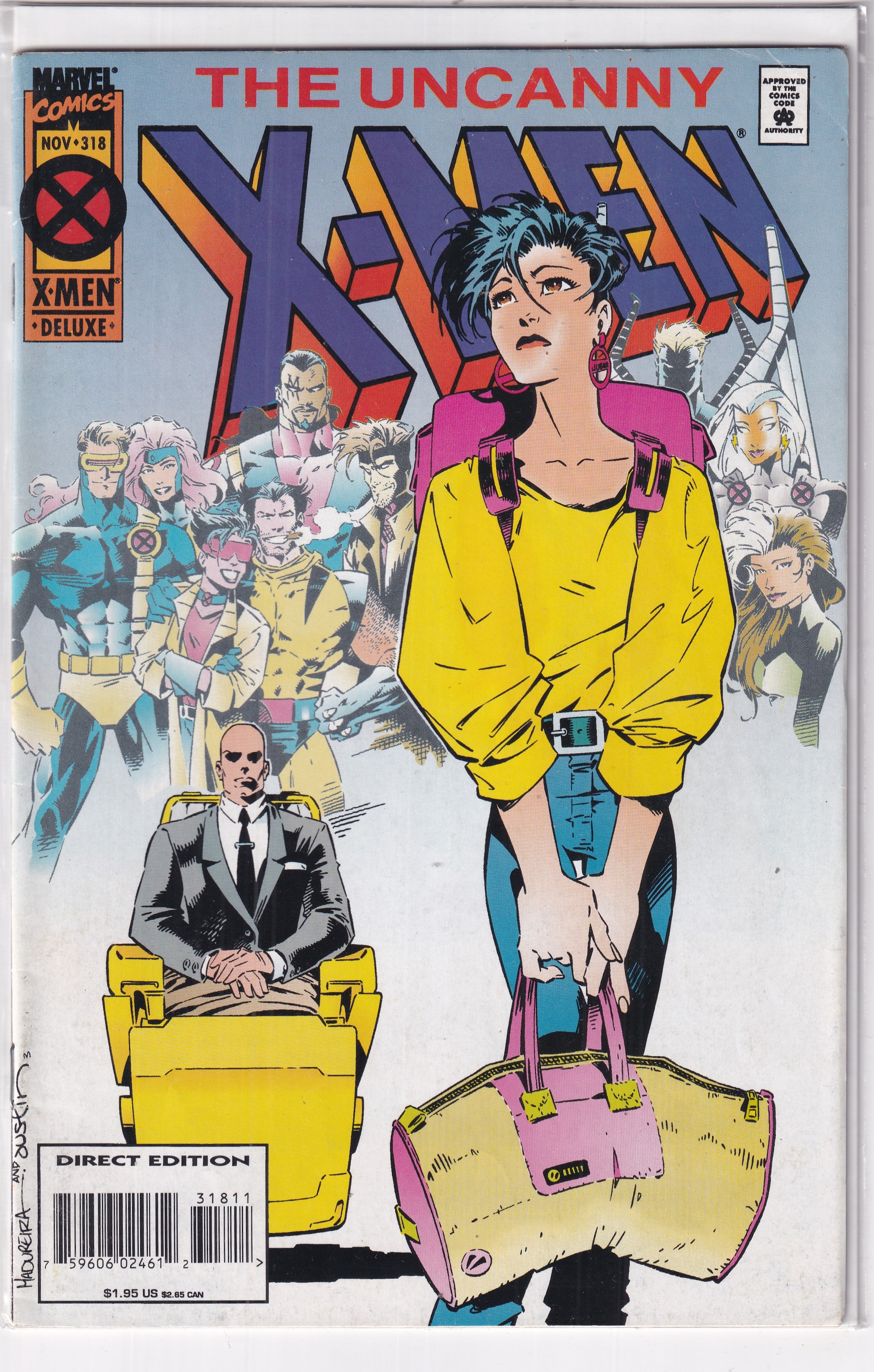 UNCANNY X-MEN #318 DELUXE - Slab City Comics 