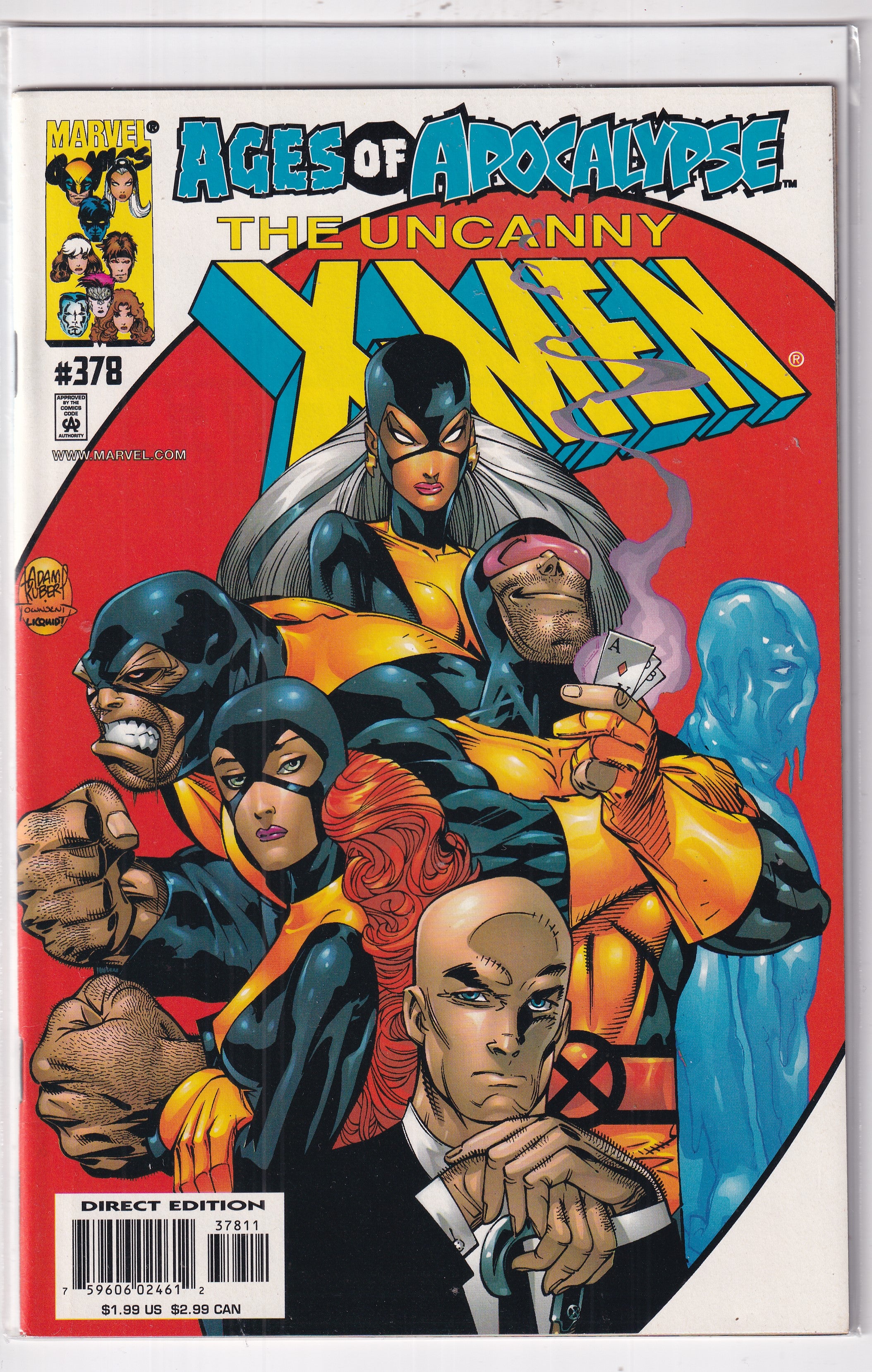 UNCANNY X-MEN AGE OF APOCALYPSE #378 - Slab City Comics 