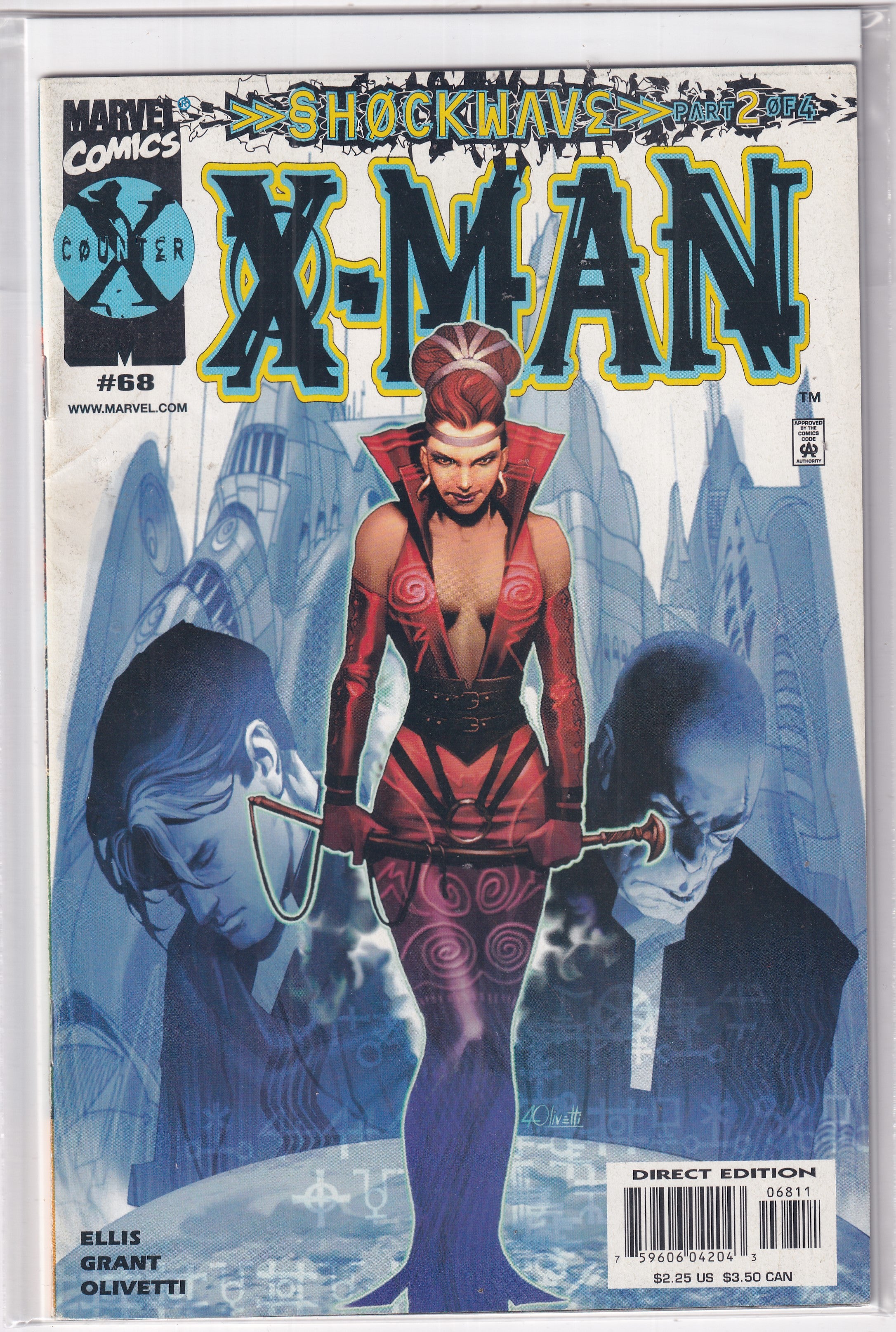 SHOCKWAVE X-MAN #68 - Slab City Comics 