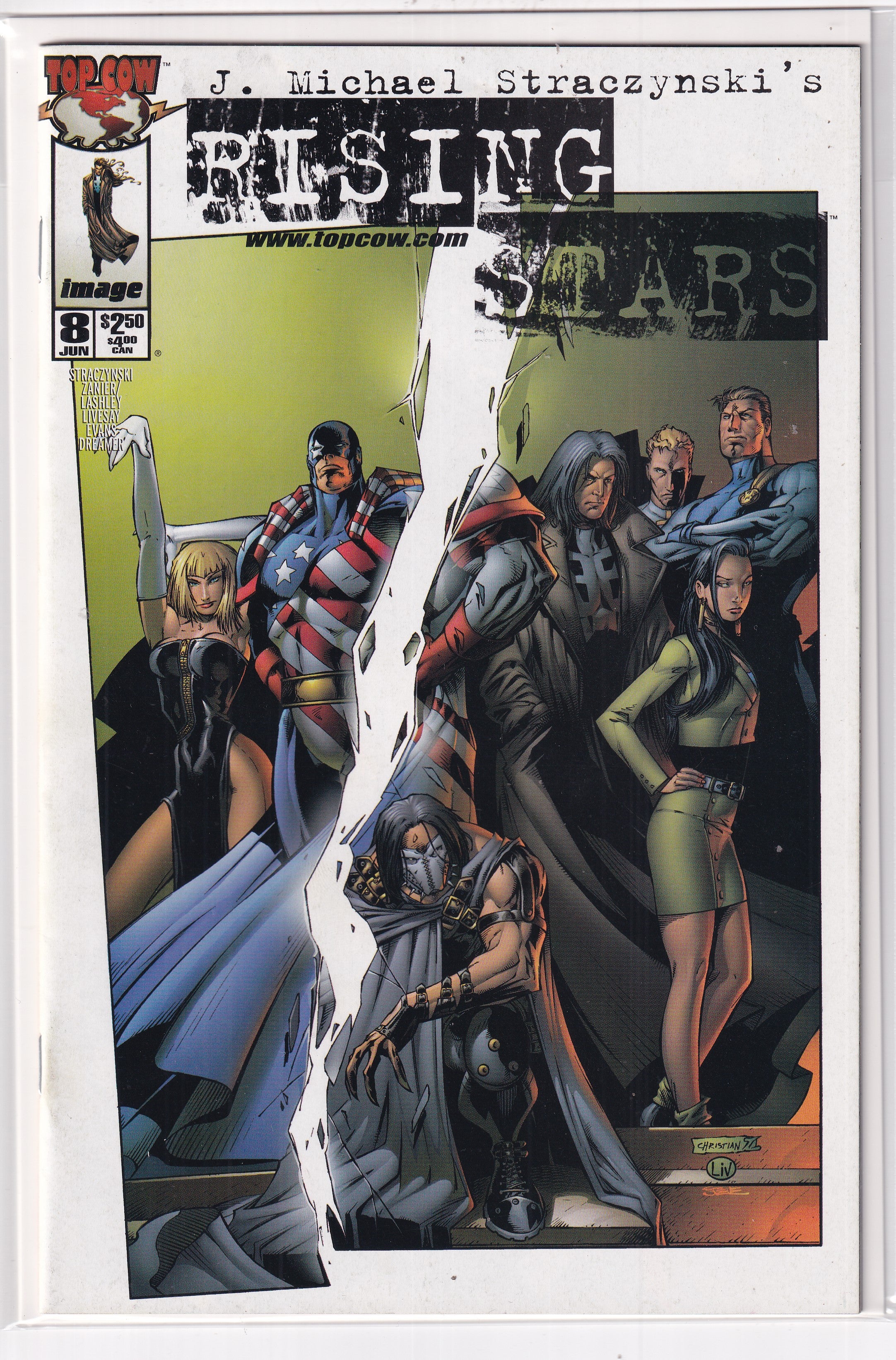 RISING STARS #8 - Slab City Comics 