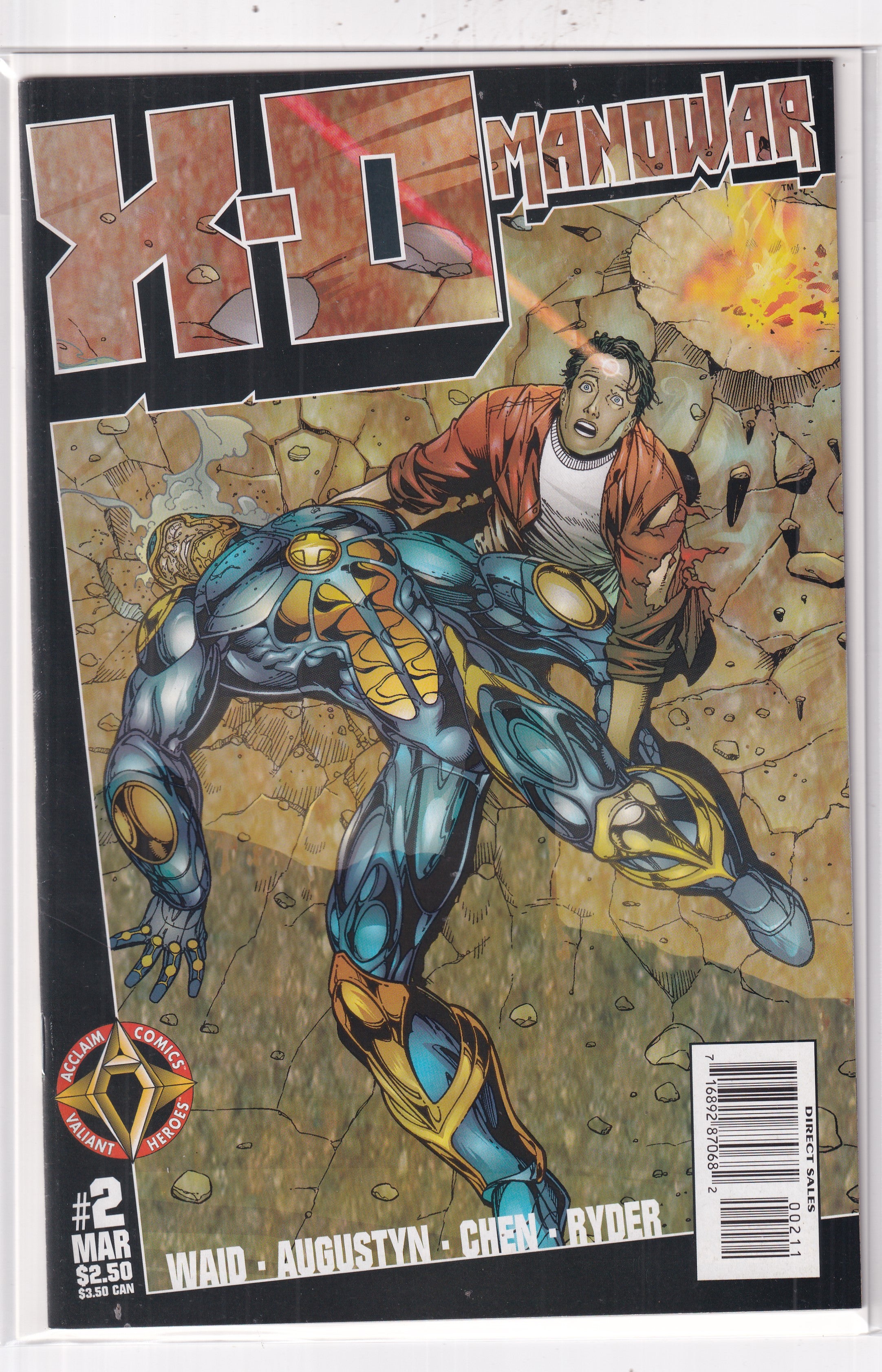 X-O MANOWAR #2 - Slab City Comics 