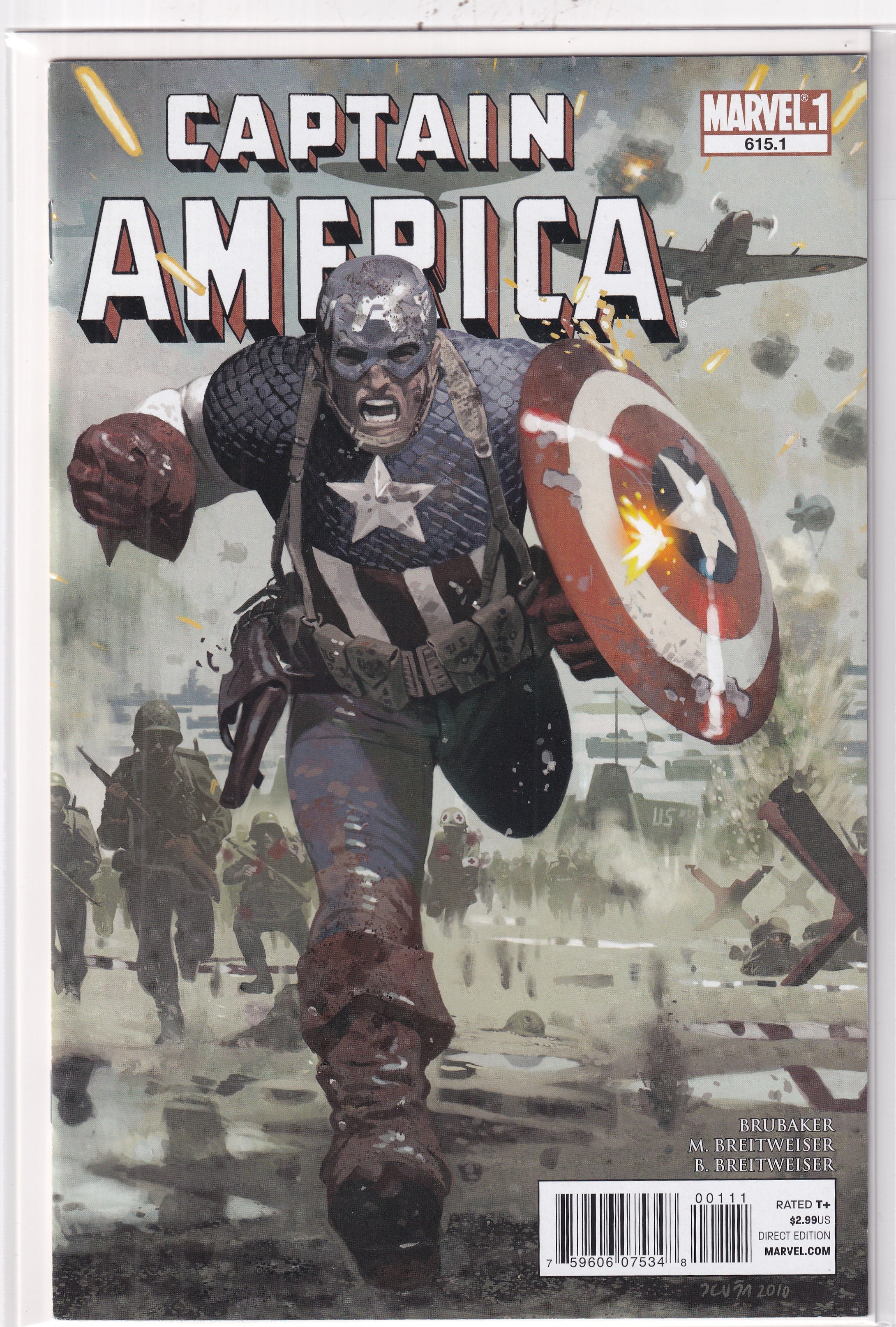 CAPTAIN AMERICA #615.1 - Slab City Comics 