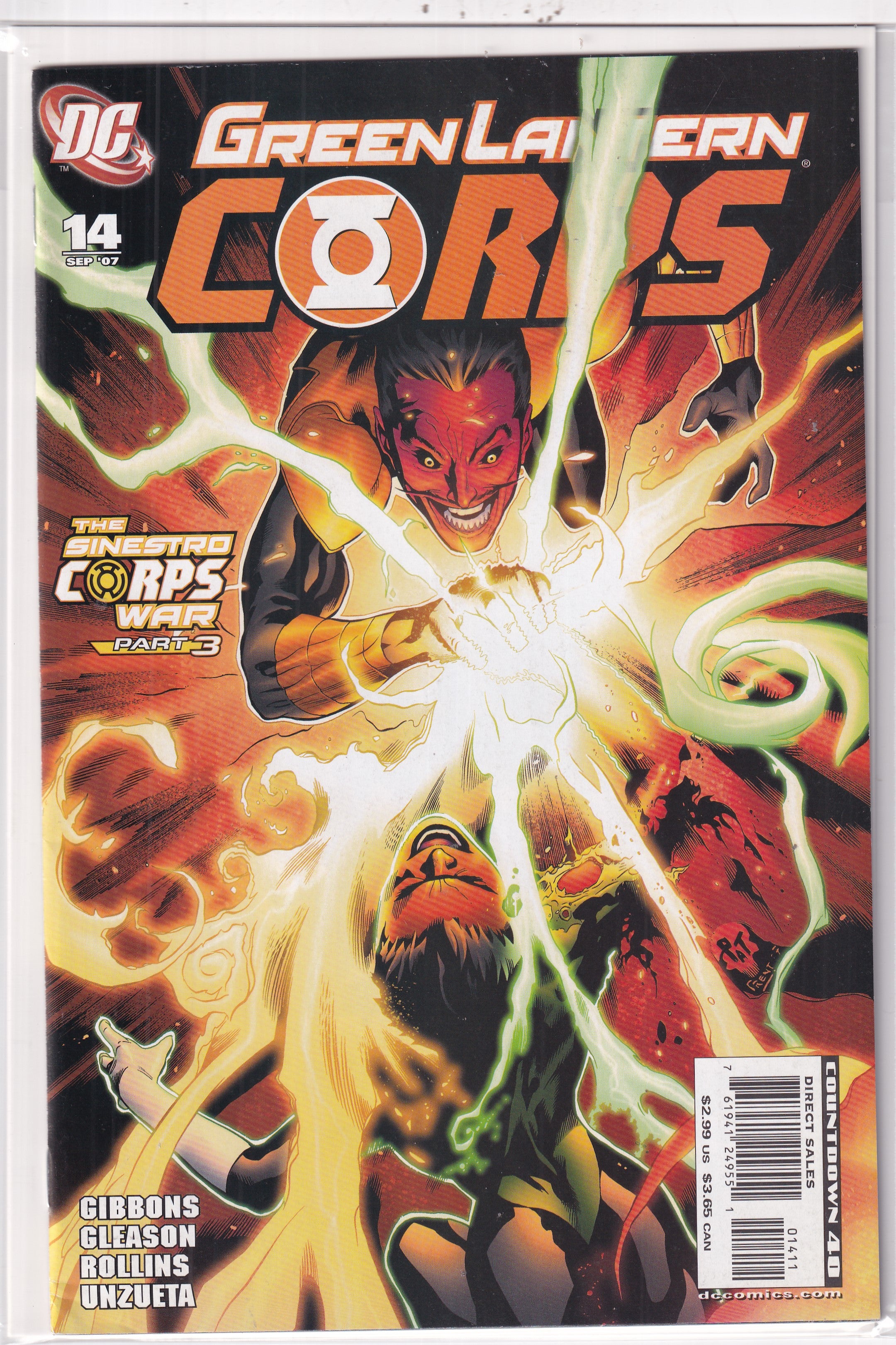 GREEN LANTERN CORPS #14 - Slab City Comics 