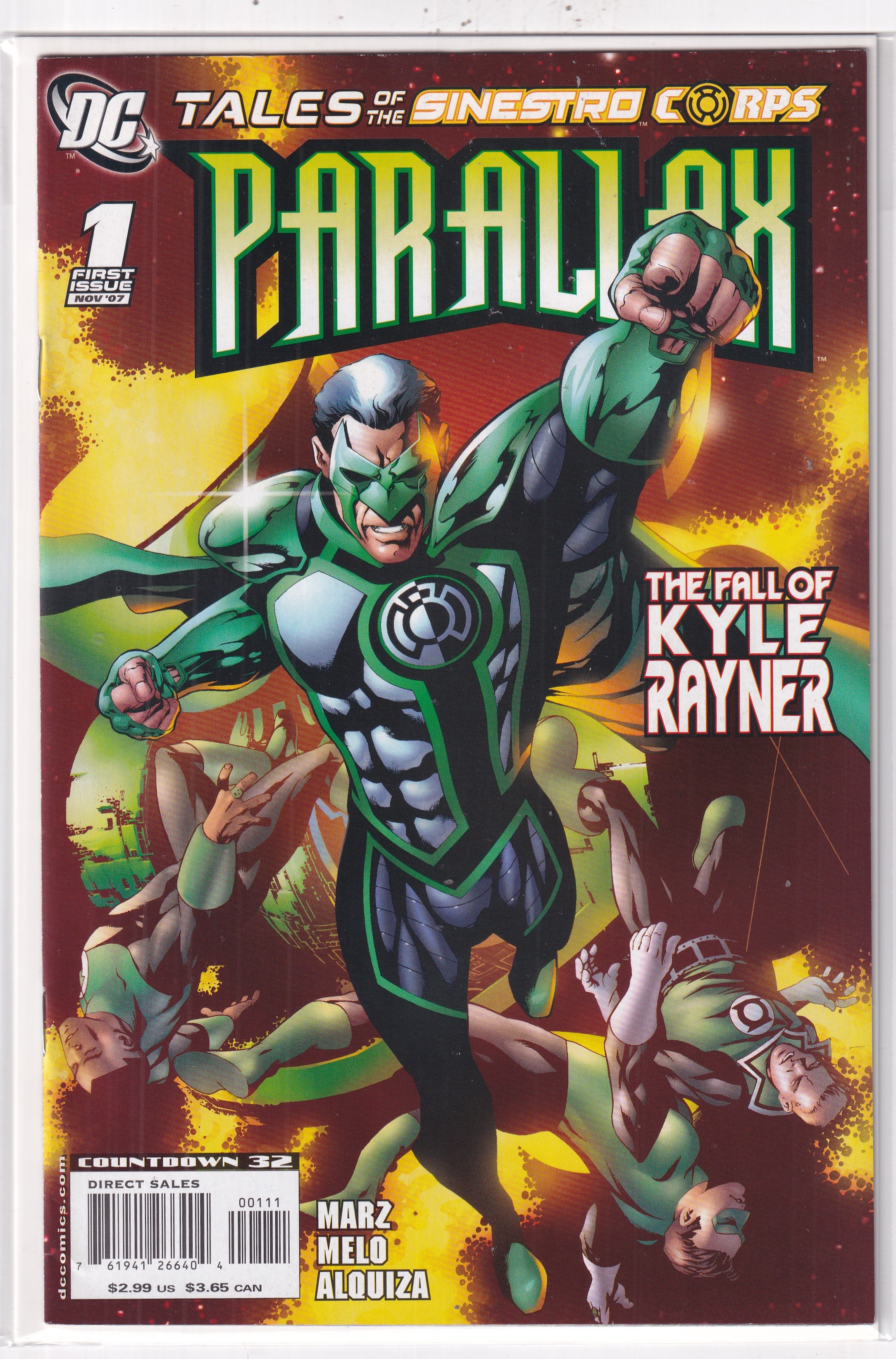 TALES OF THE SINESTRO CORPS PARALLAX #1 - Slab City Comics 