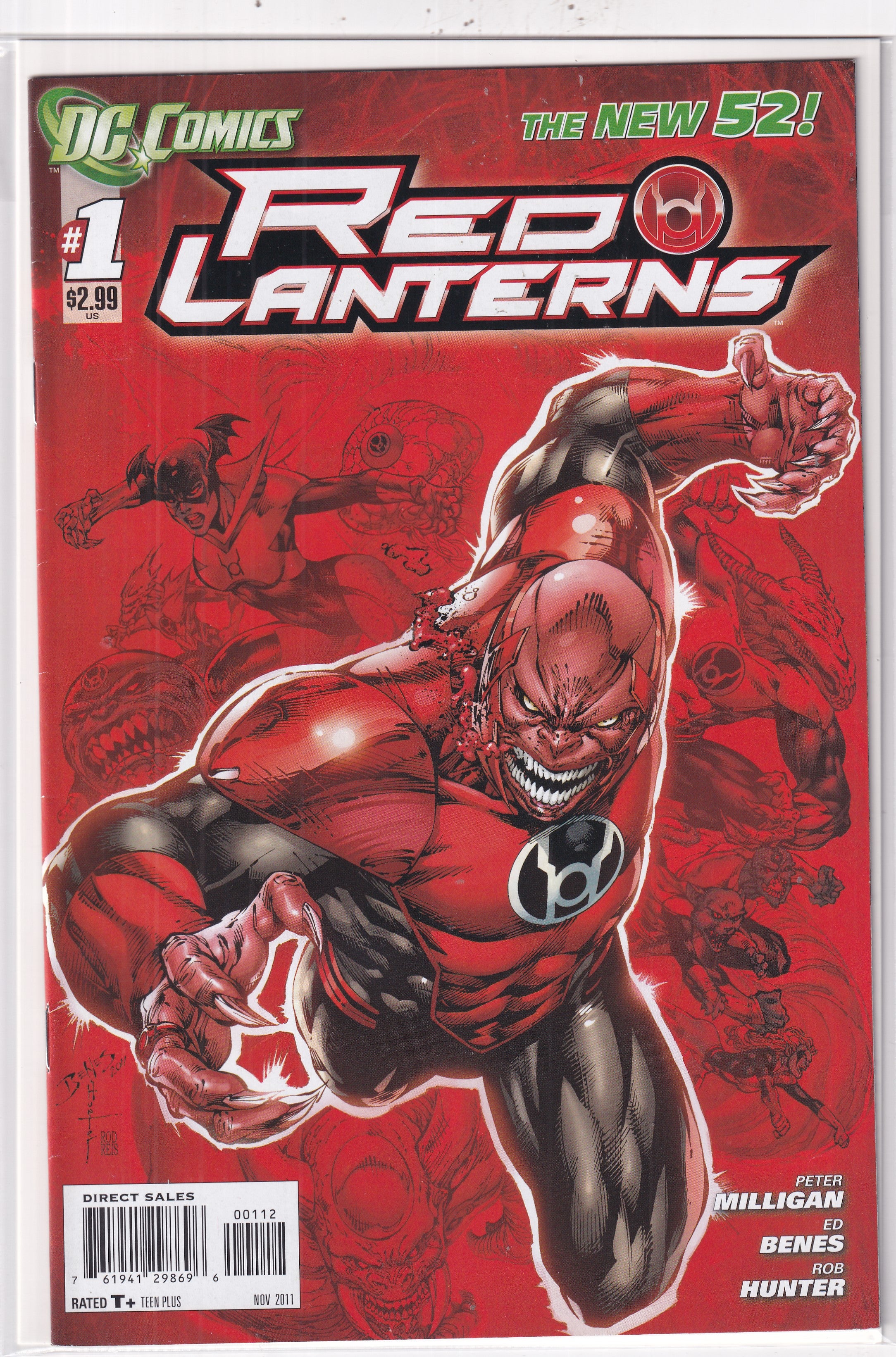 RED LANTERNS #1 - Slab City Comics 