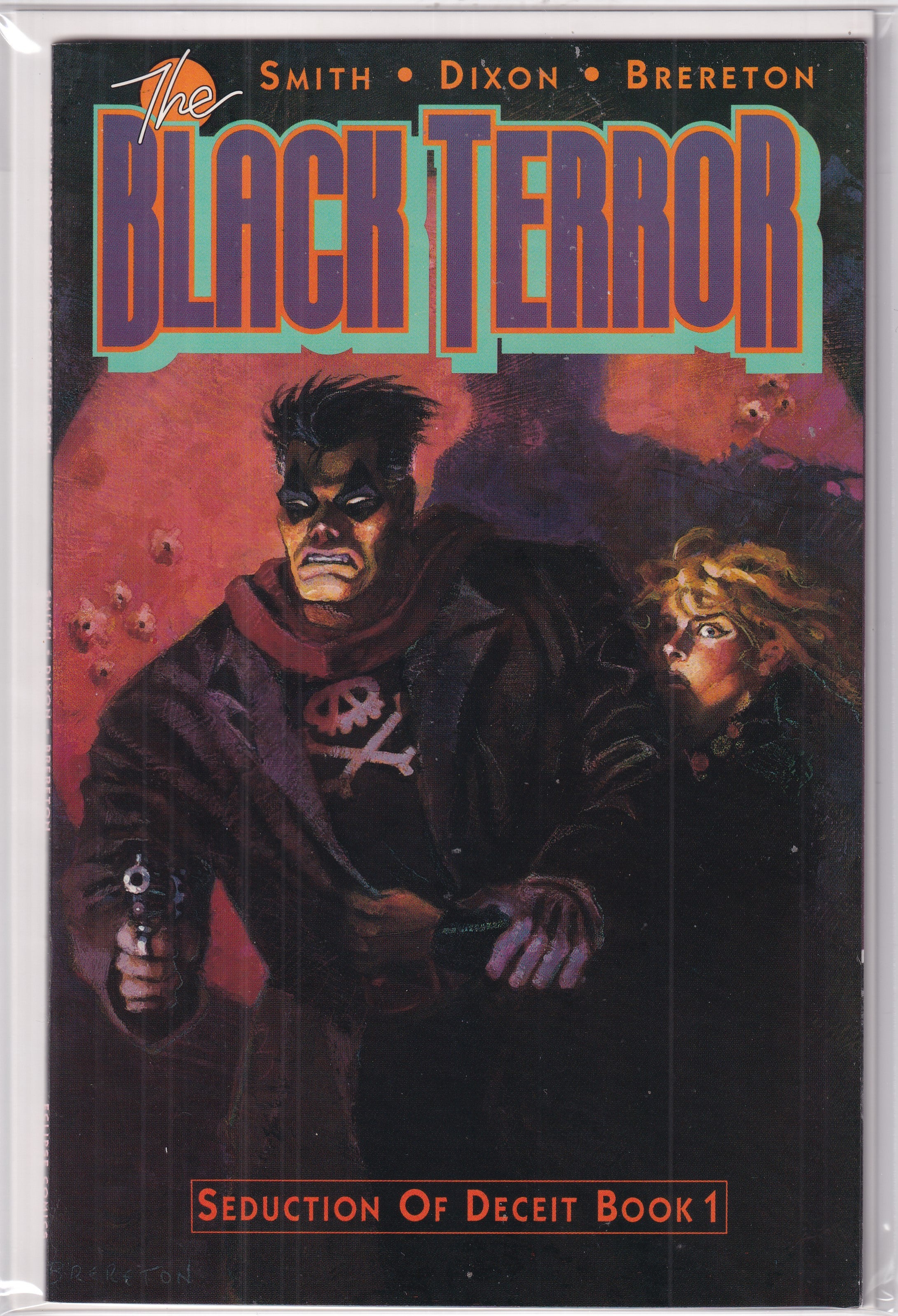 BLACK TERROR SEDUCTION OF DECEIT #1 - Slab City Comics 