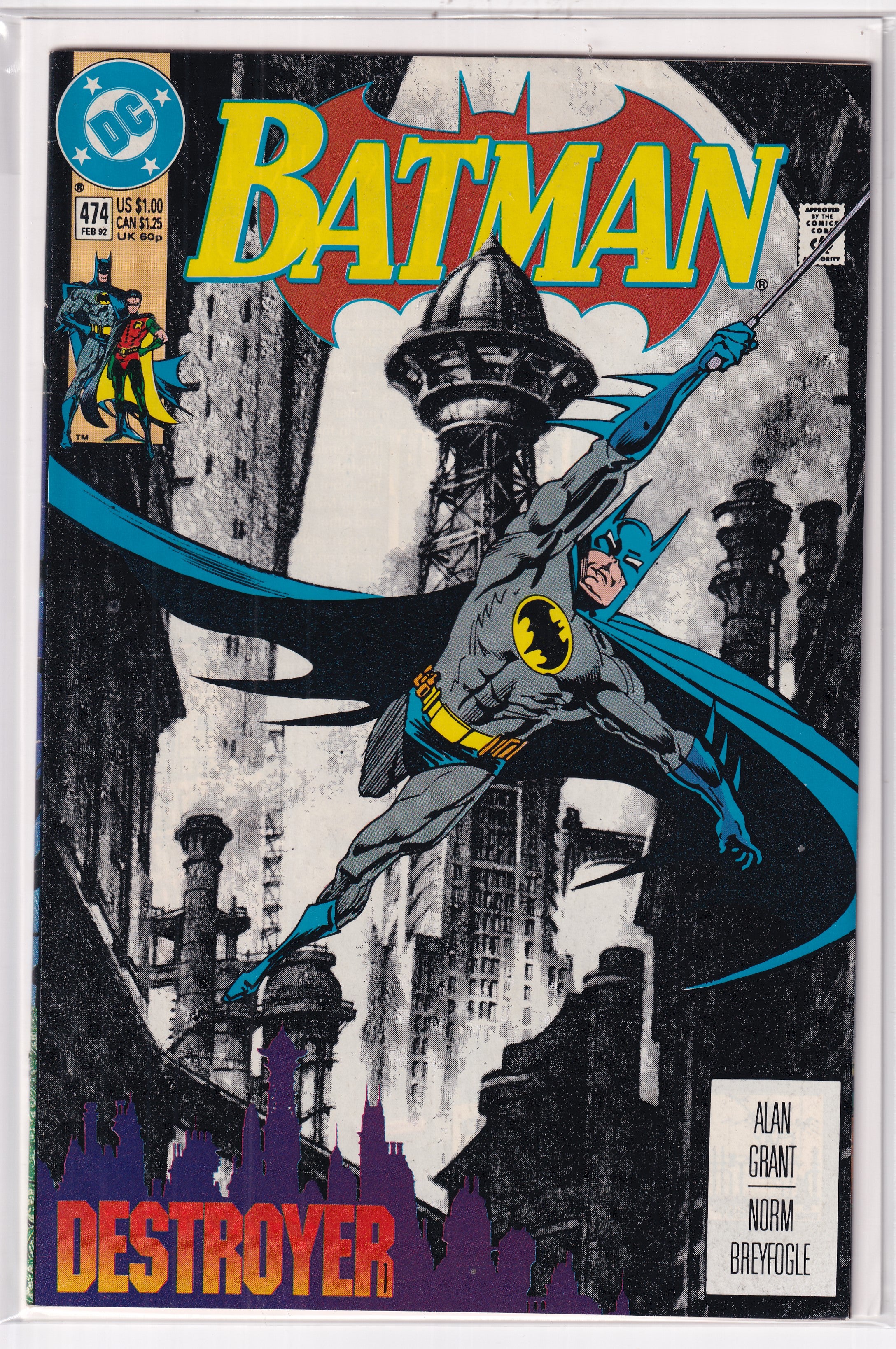 BATMAN #474 - Slab City Comics 