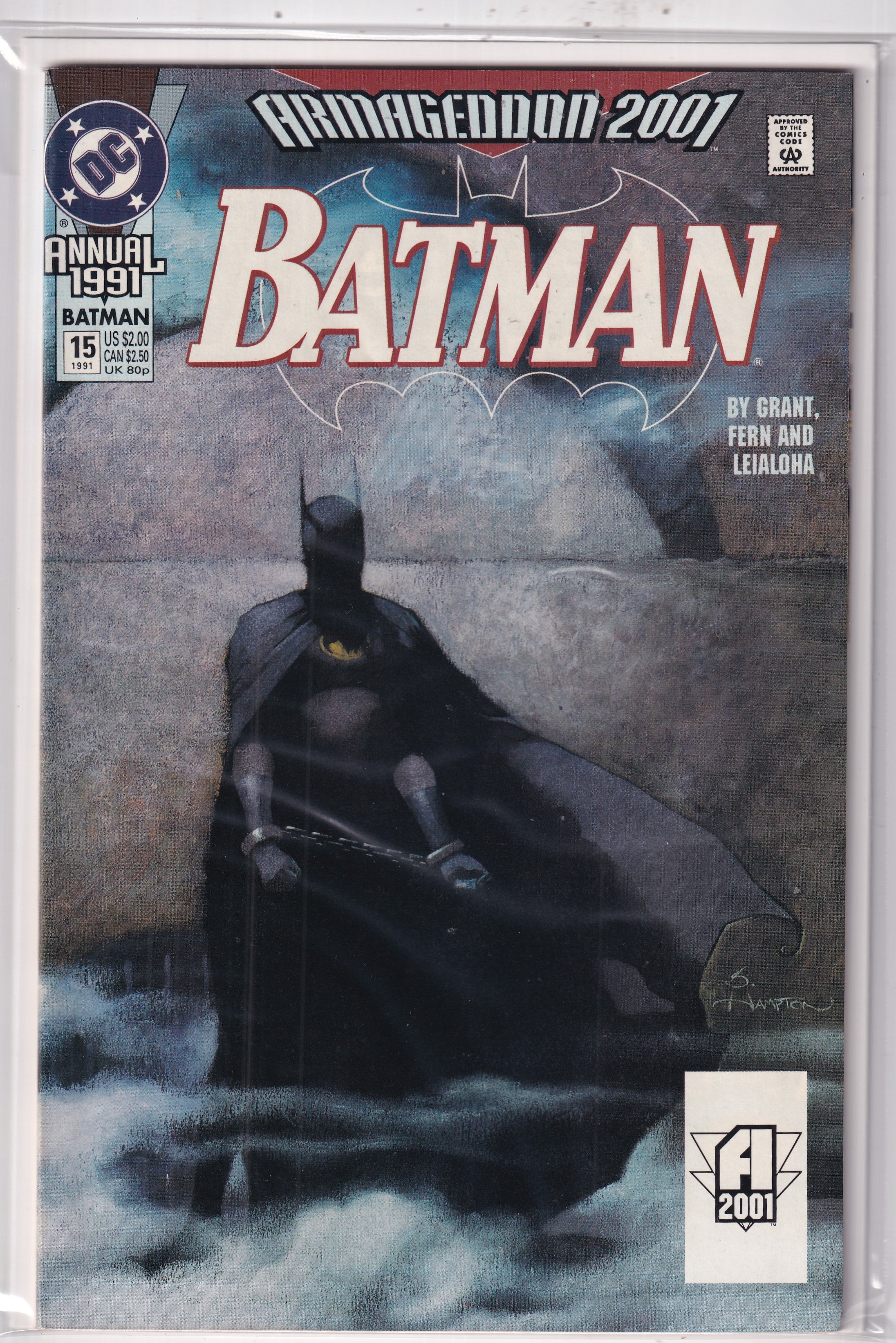 ARMSGEDDON 2001 BATMAN #15 - Slab City Comics 