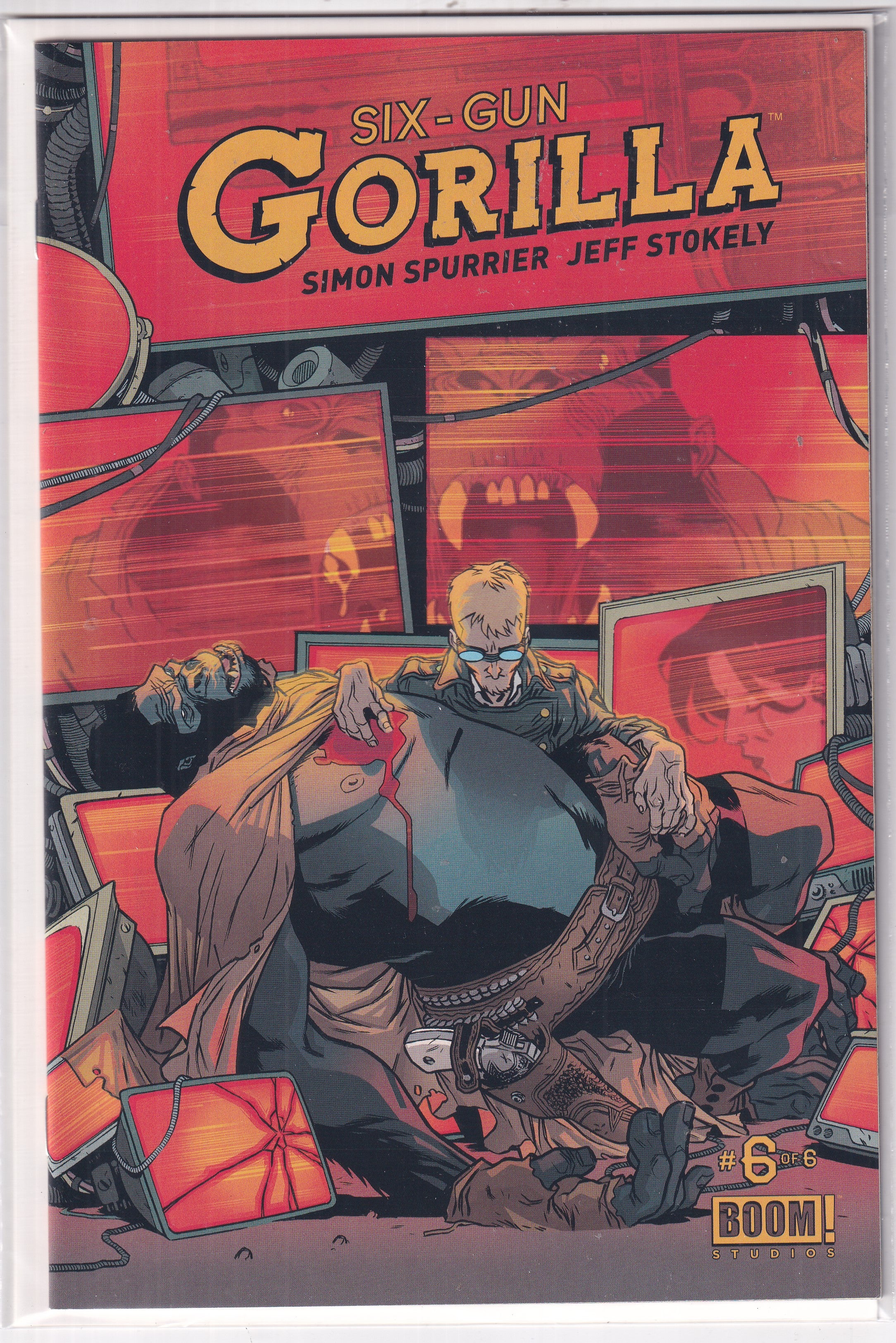 SIX-GUN GORILLA #6 - Slab City Comics 