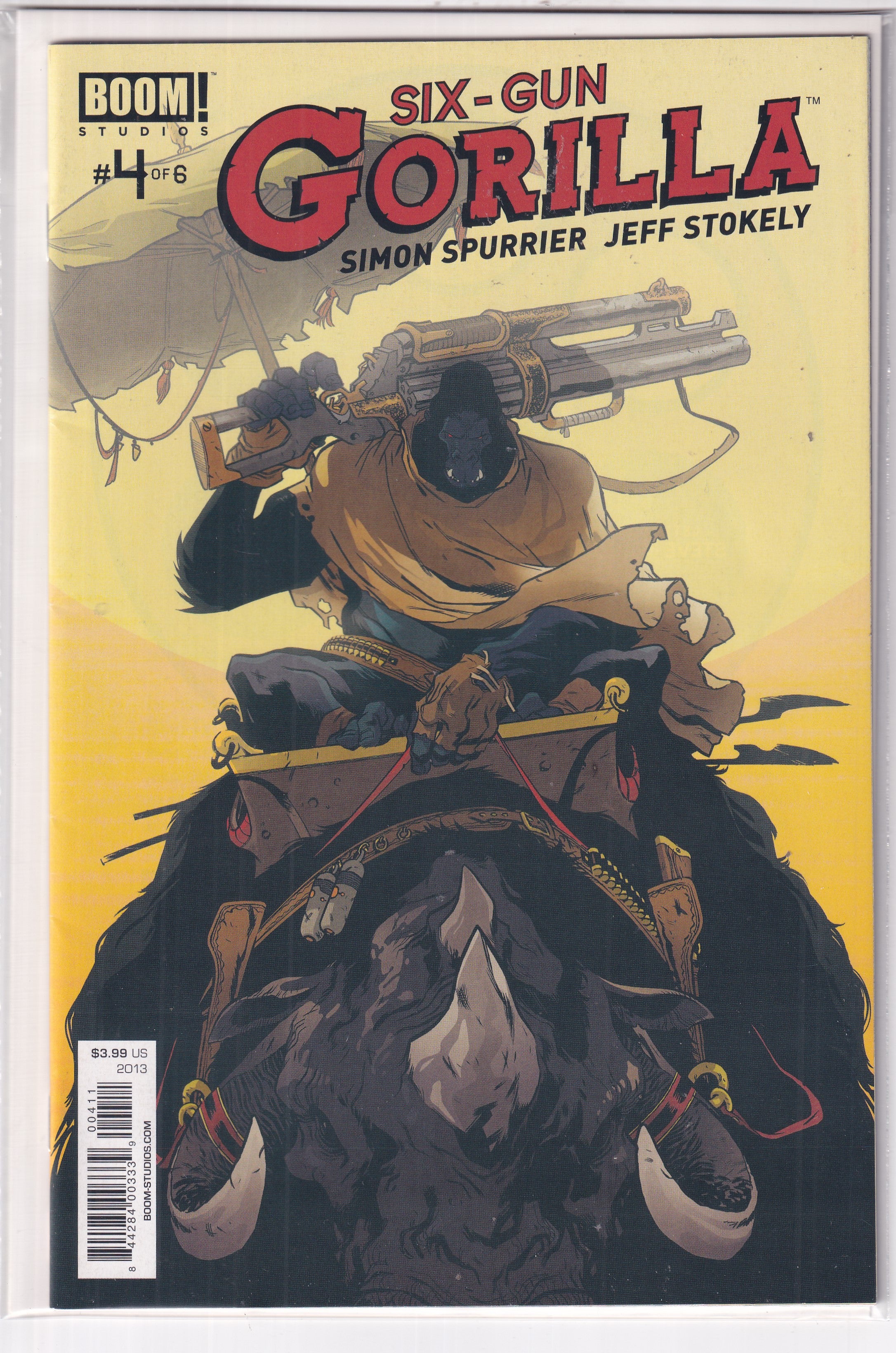 SIX-GUN GORILLA #4 - Slab City Comics 