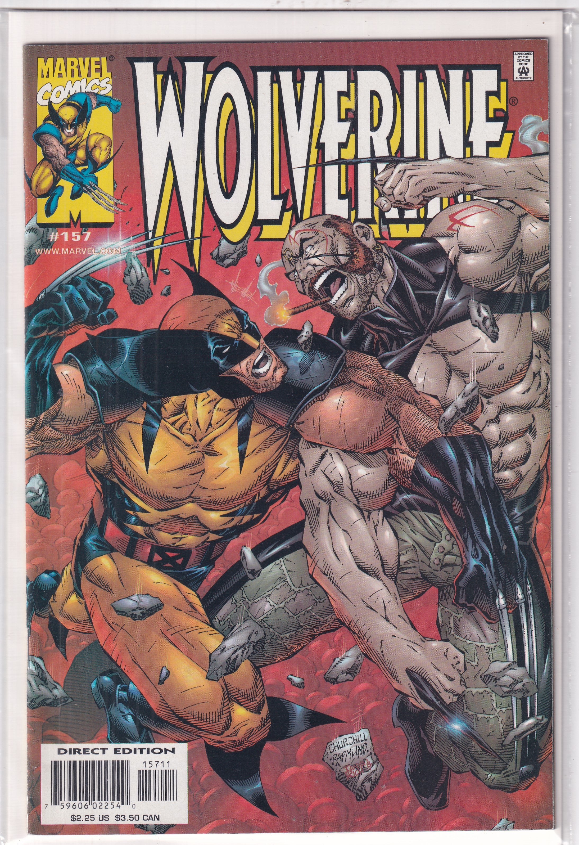 WOLVERINE #157 - Slab City Comics 