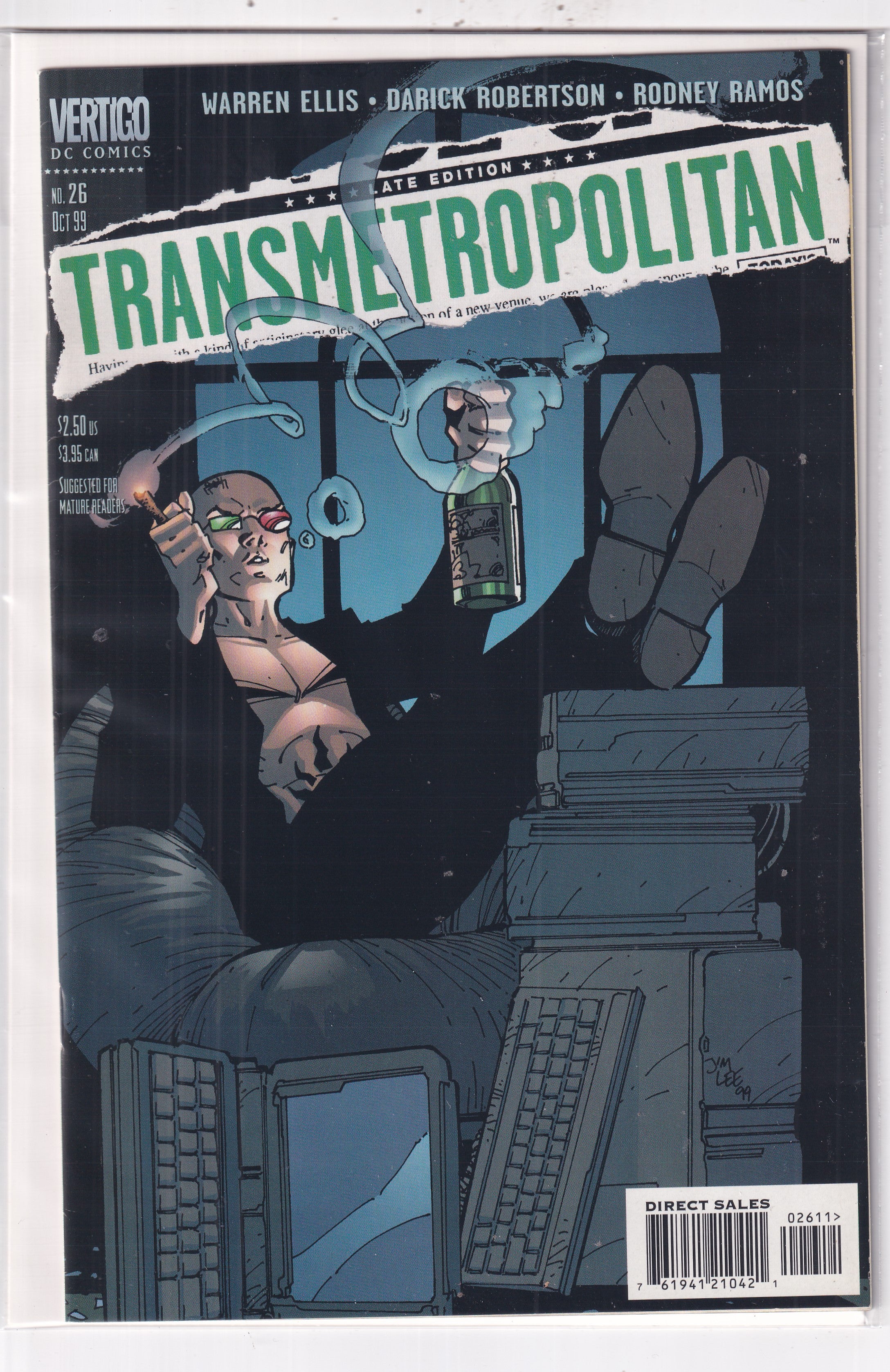 TRANSMETROPOLITAN #26 - Slab City Comics 