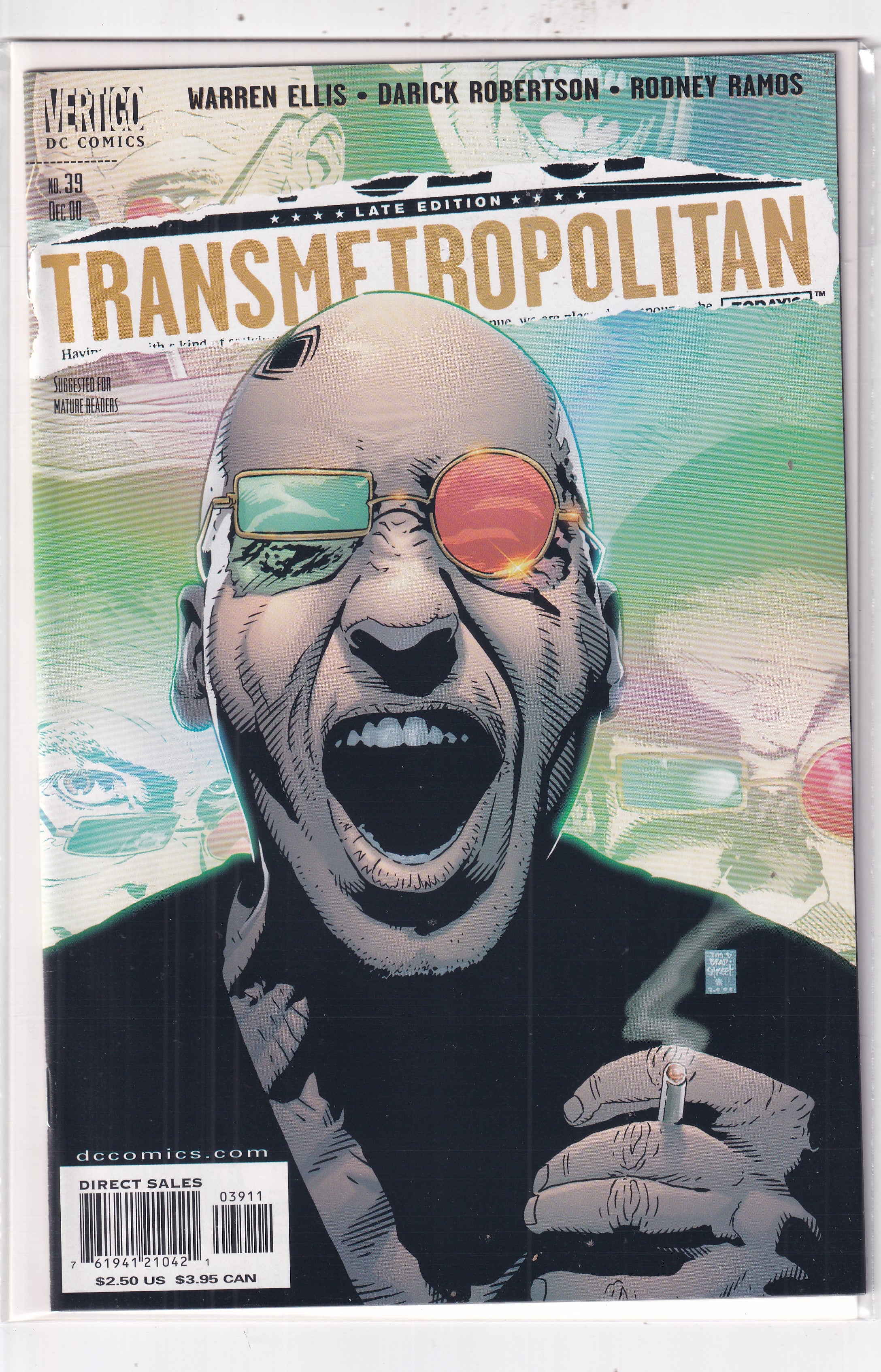 TRANSMETROPOLITAN #39 - Slab City Comics 