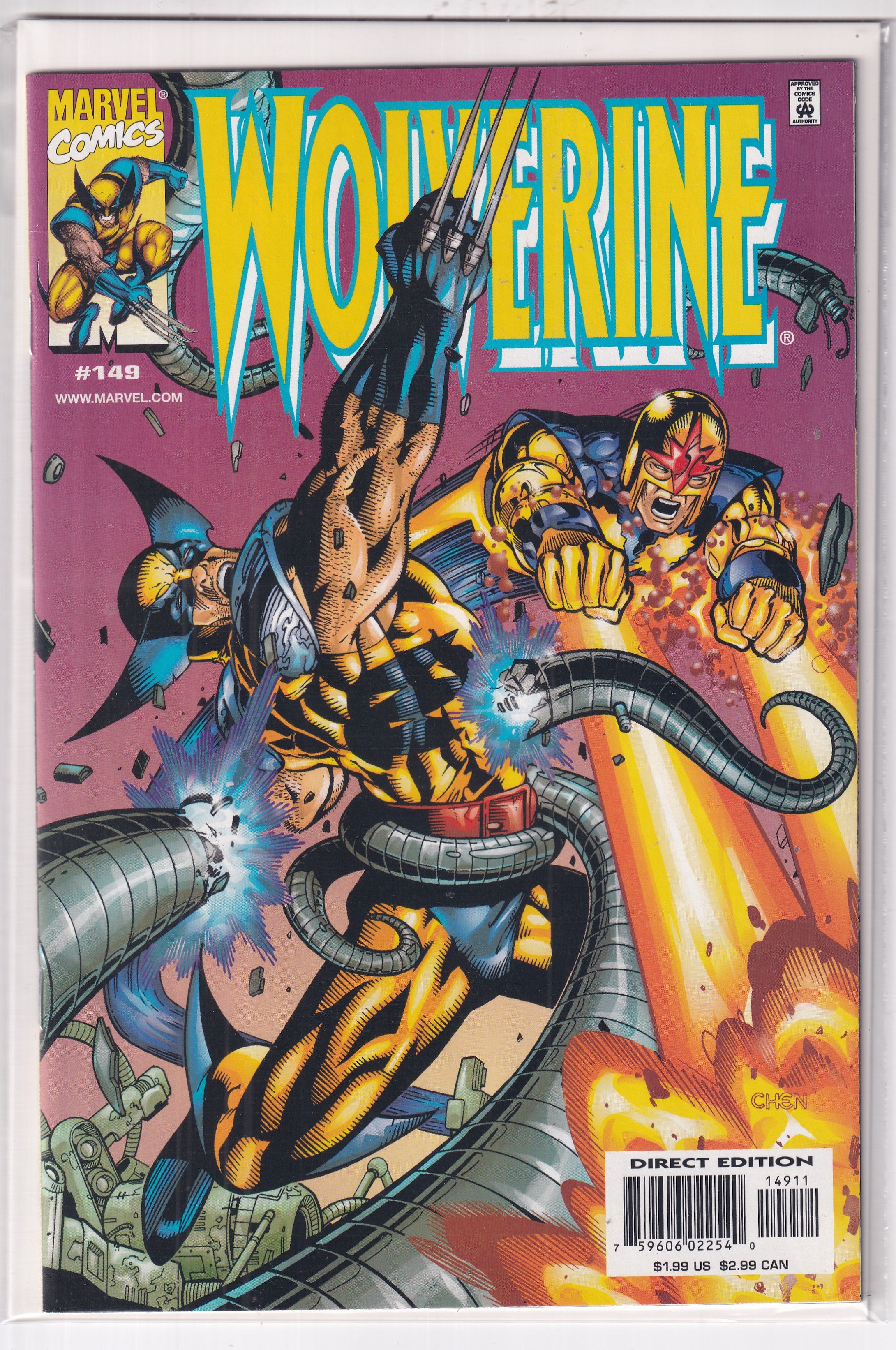 WOLVERINE #149 - Slab City Comics 