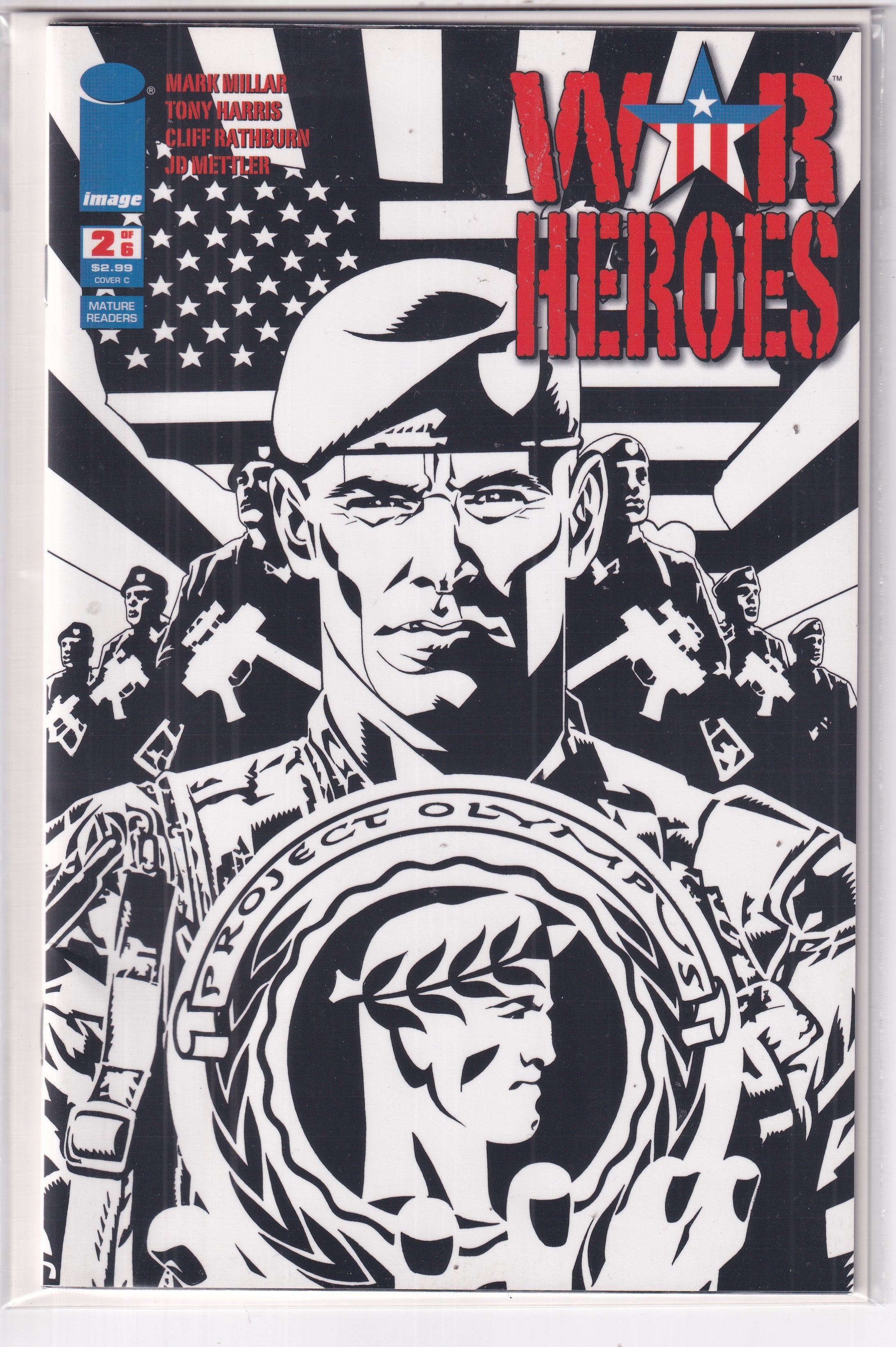 WAR HEROES #2 B&W - Slab City Comics 