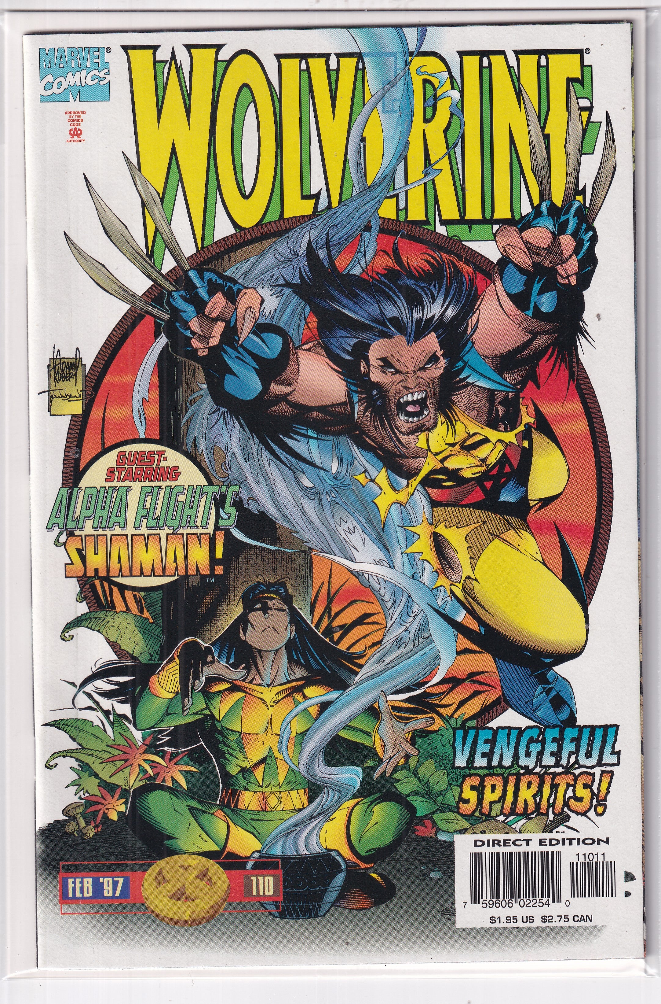 WOLVERINE #110 - Slab City Comics 