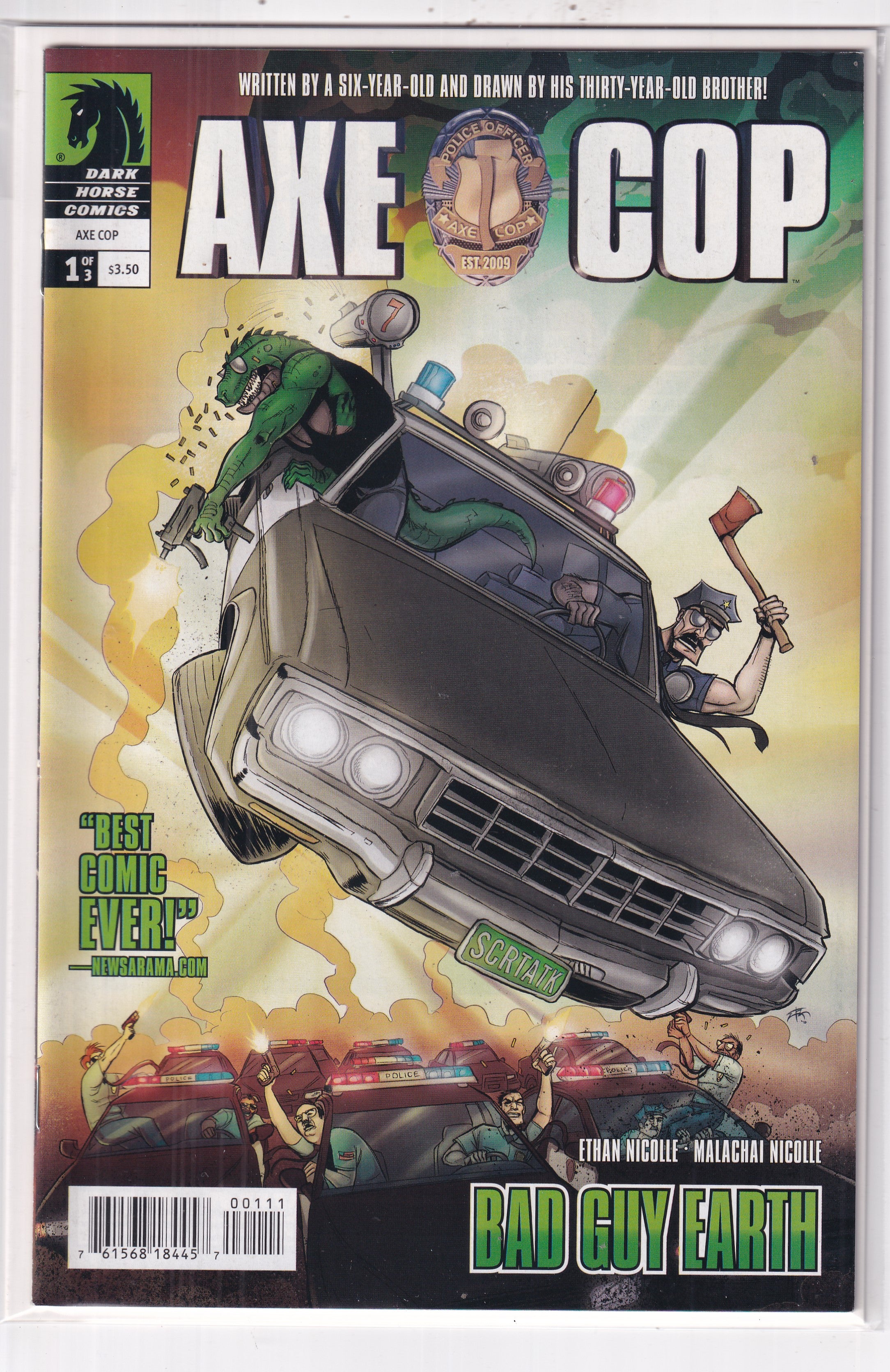 AXE COP #1 - Slab City Comics 