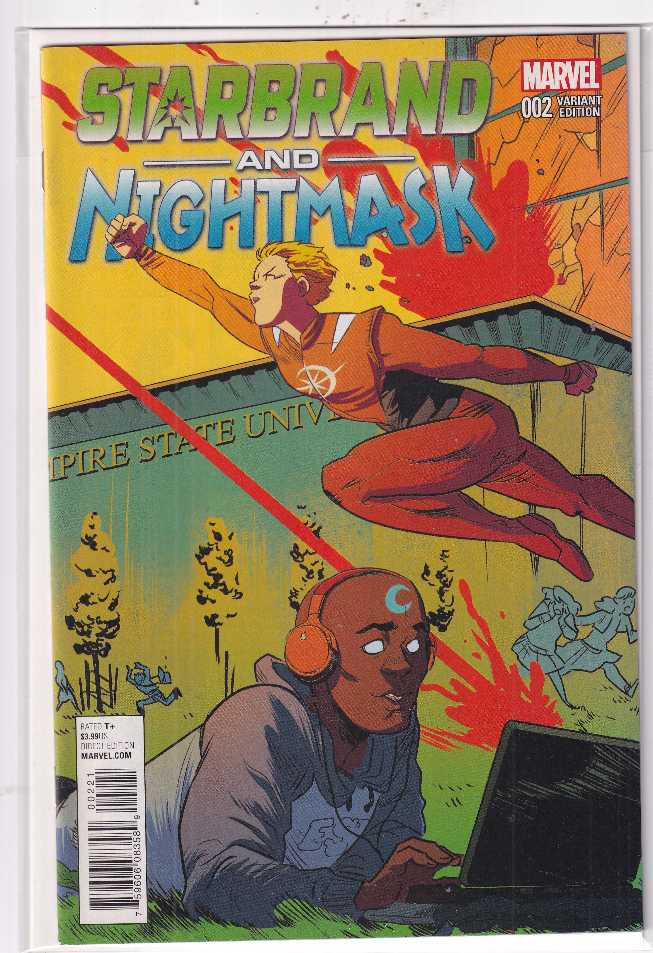 STARBRAND AND NIGHTMASK #2 VARIANT - Slab City Comics 