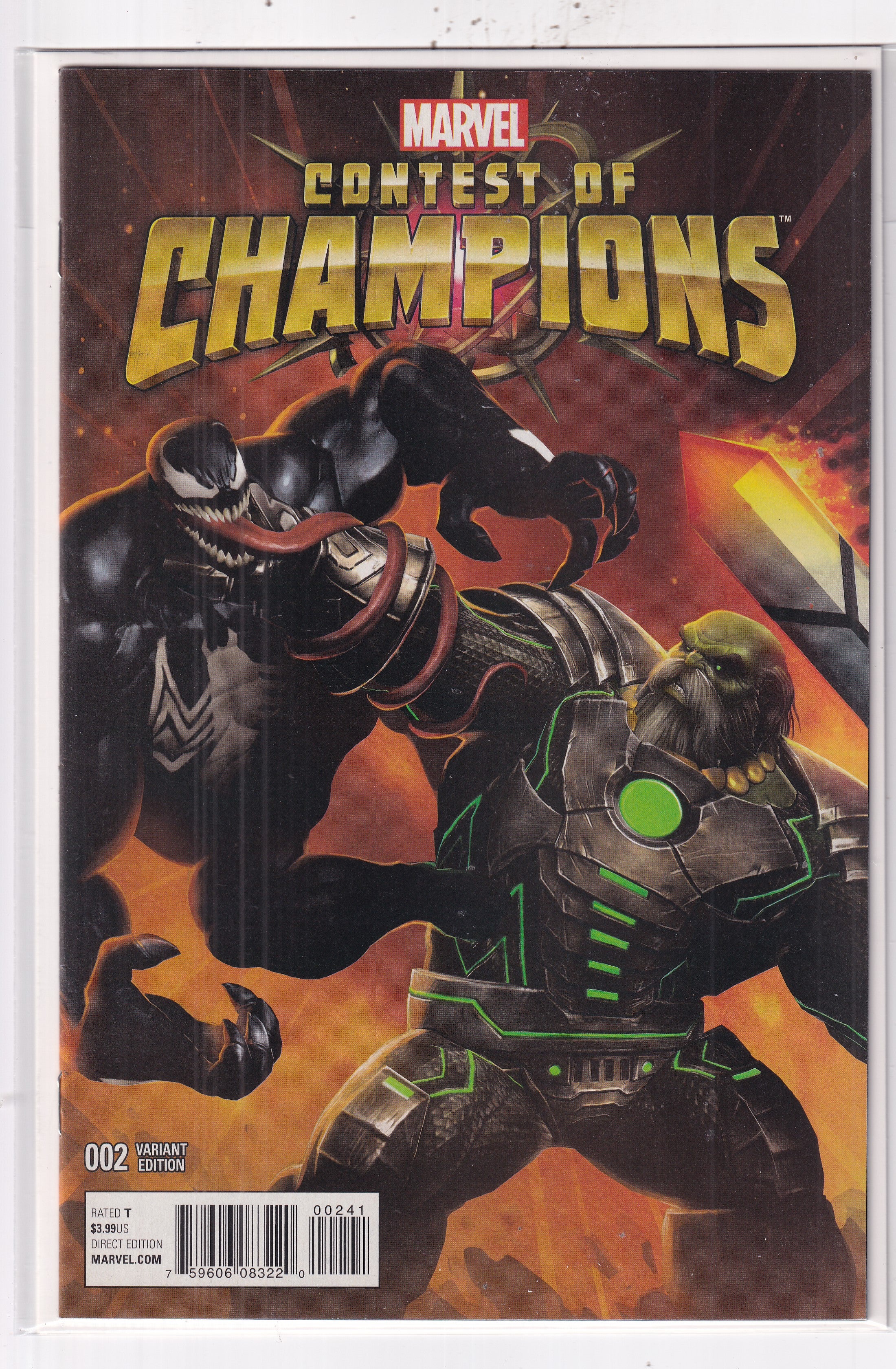 CONTEST OF CHAMPIONS #2 VARIANT - Slab City Comics 