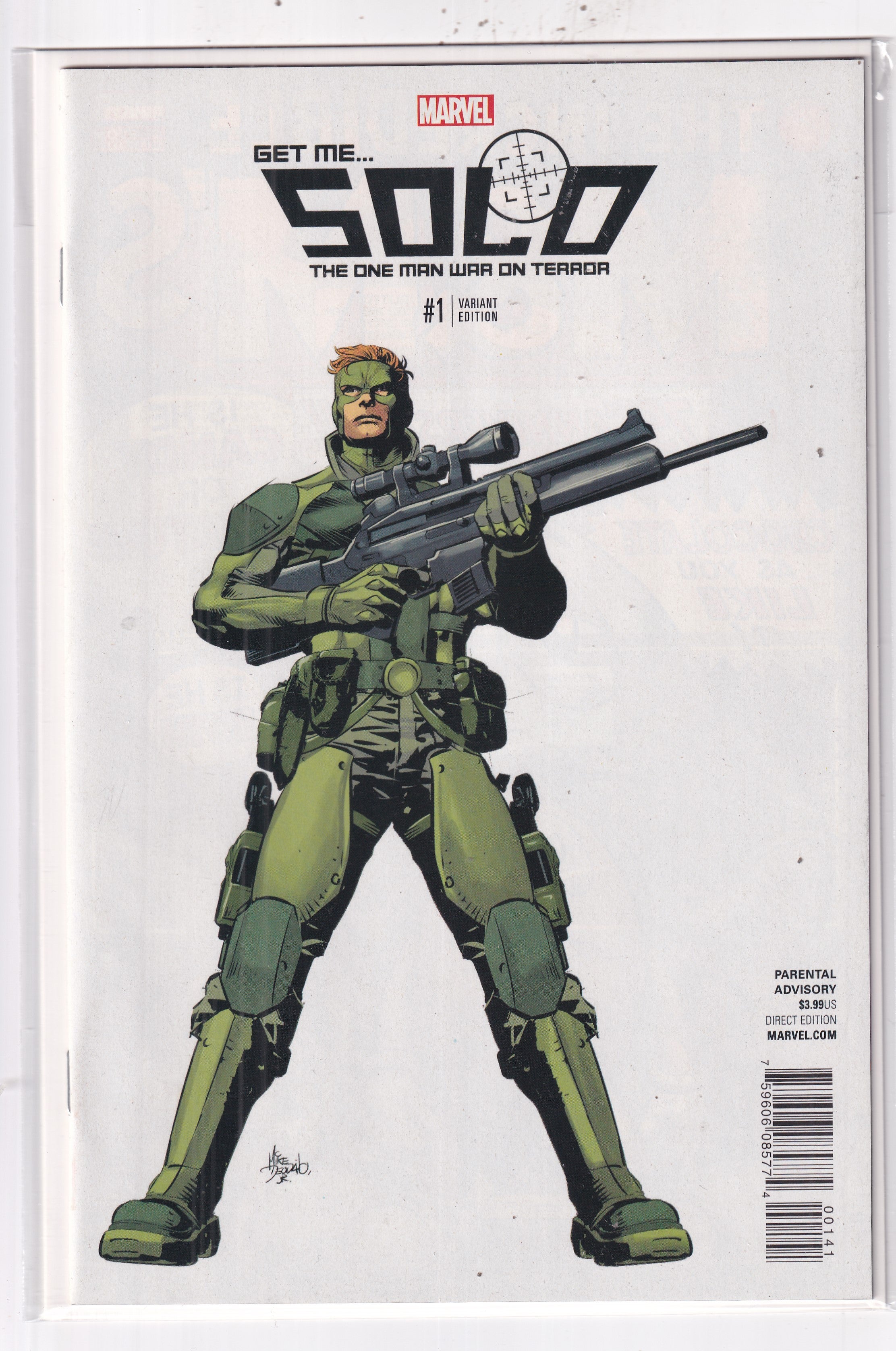 SOLO #1 VARIANT - Slab City Comics 