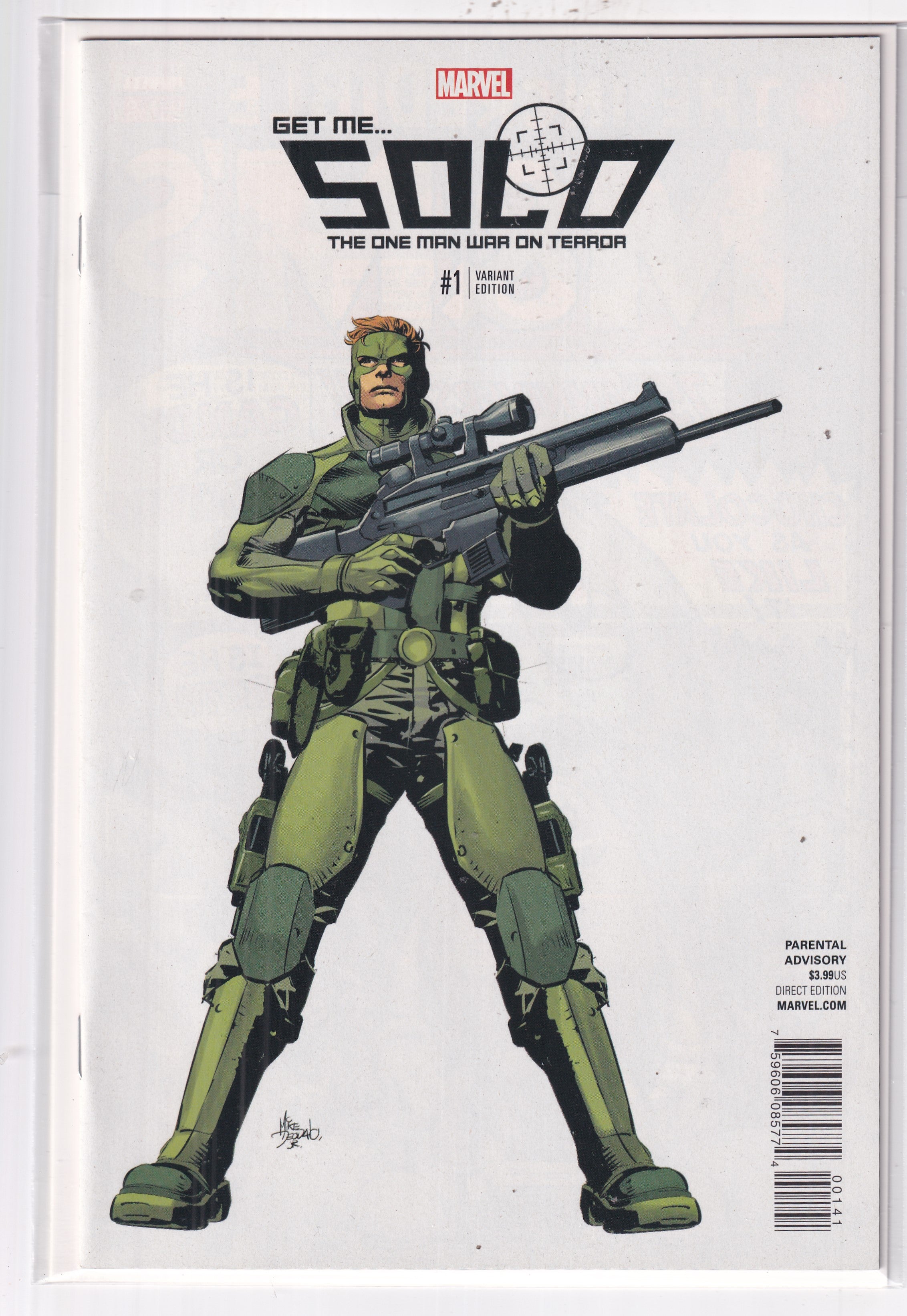 SOLO #1 VARIANT - Slab City Comics 