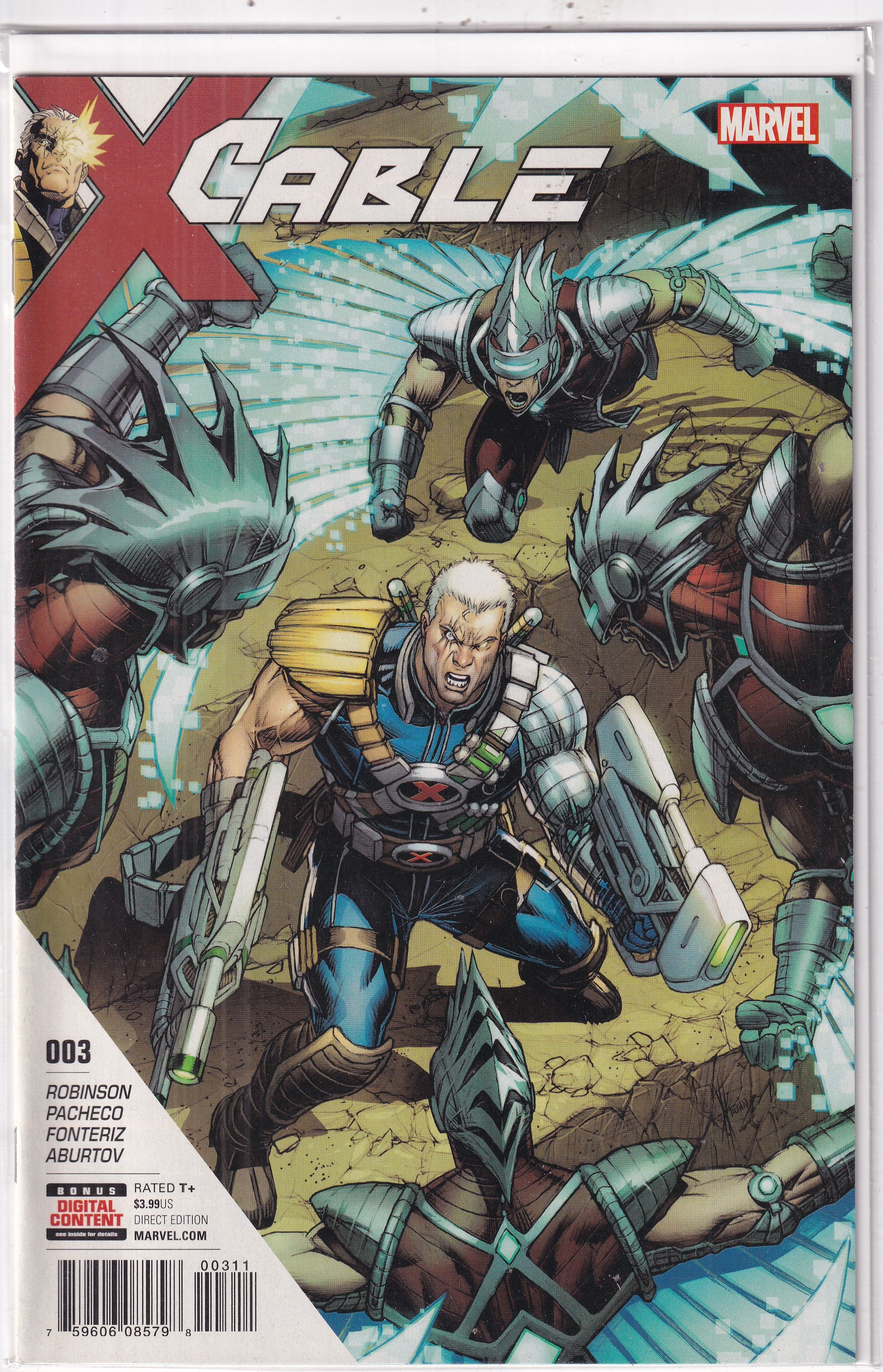 CABLE #3 - Slab City Comics 