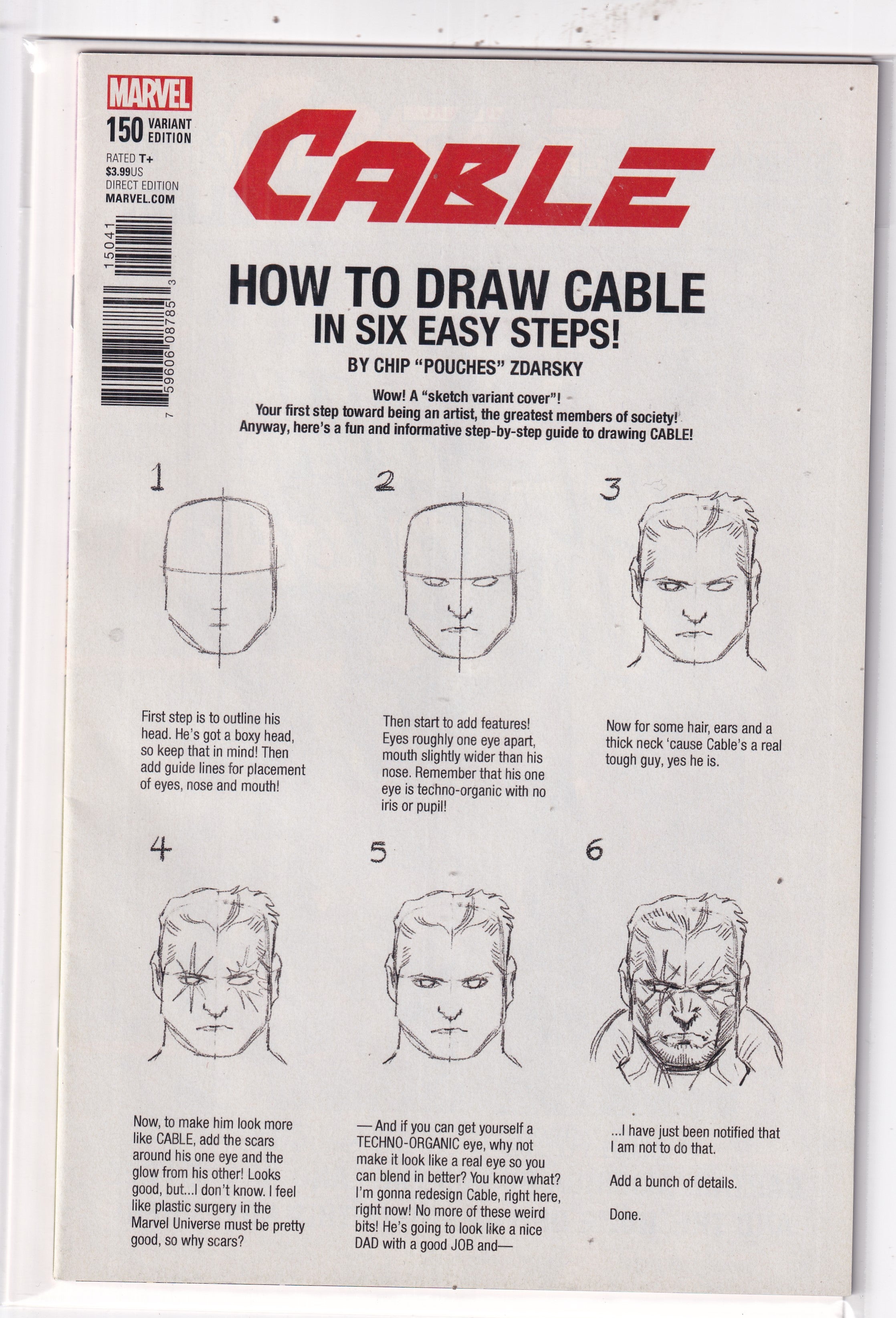 CABLE #150 VARIANT - Slab City Comics 