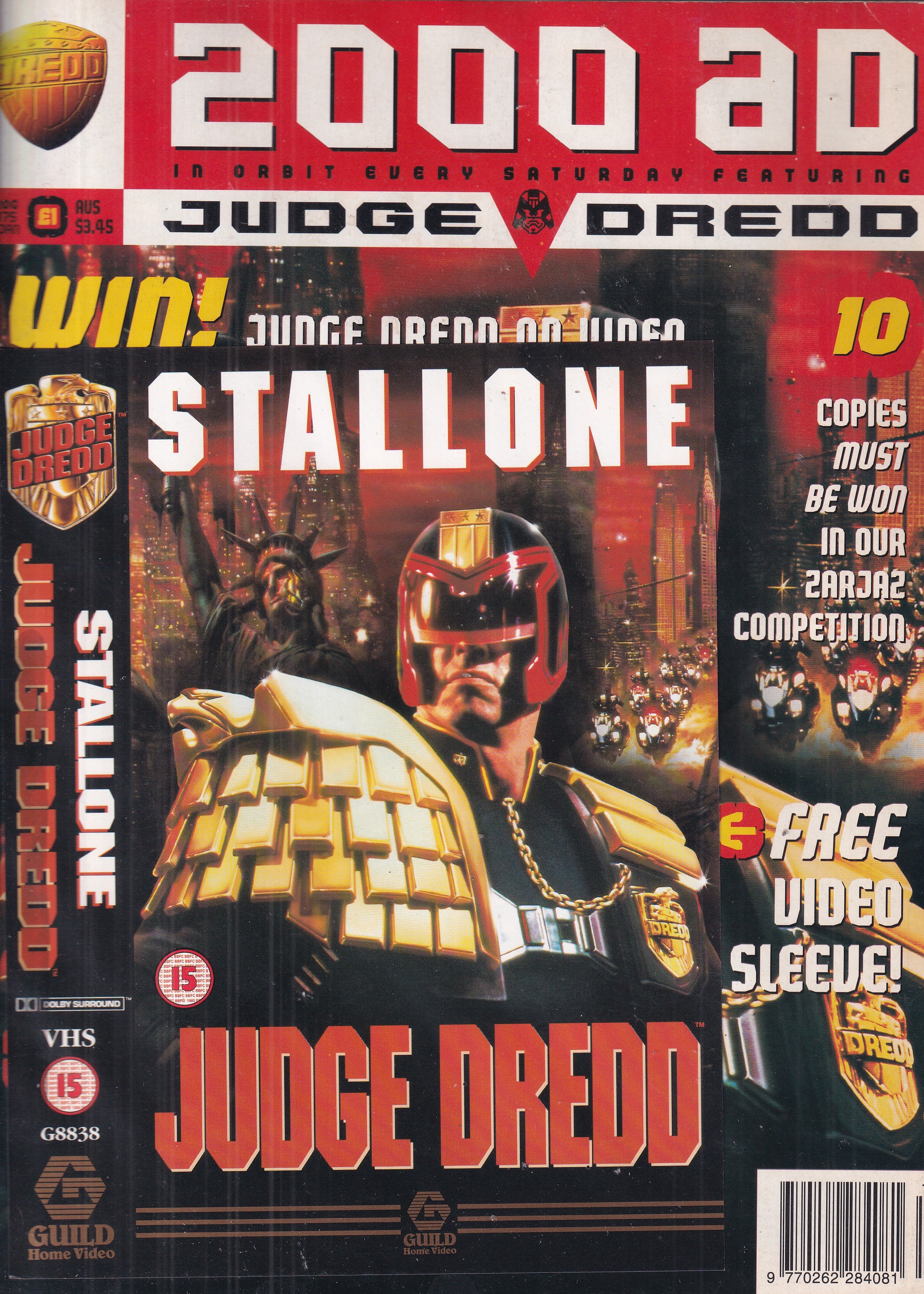 2000 AD FEATURING JUDGE DREDD #975 - Slab City Comics 