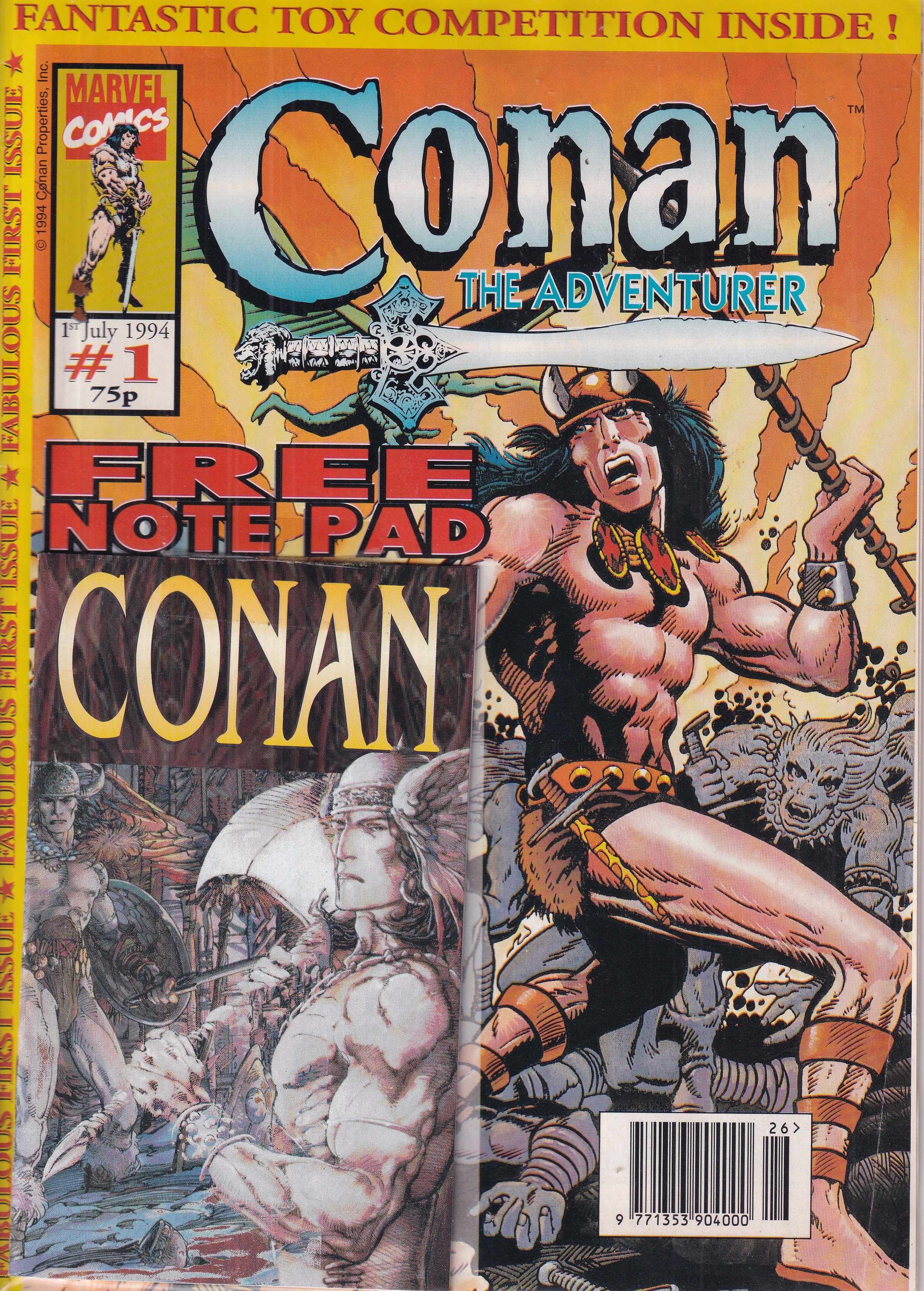 CONAN THE ADVENTURER #1 - Slab City Comics 