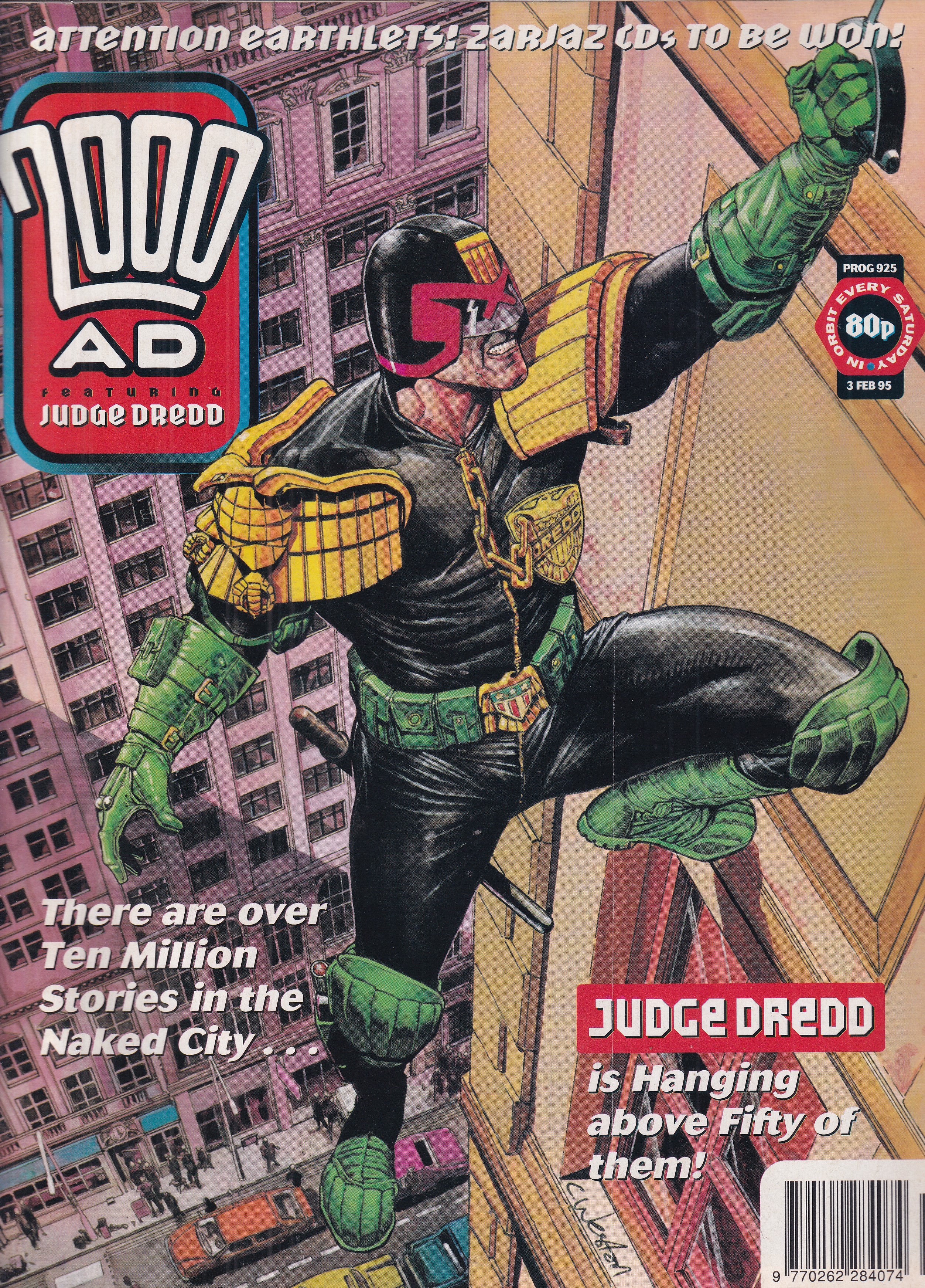 2000 AD #925 - Slab City Comics 