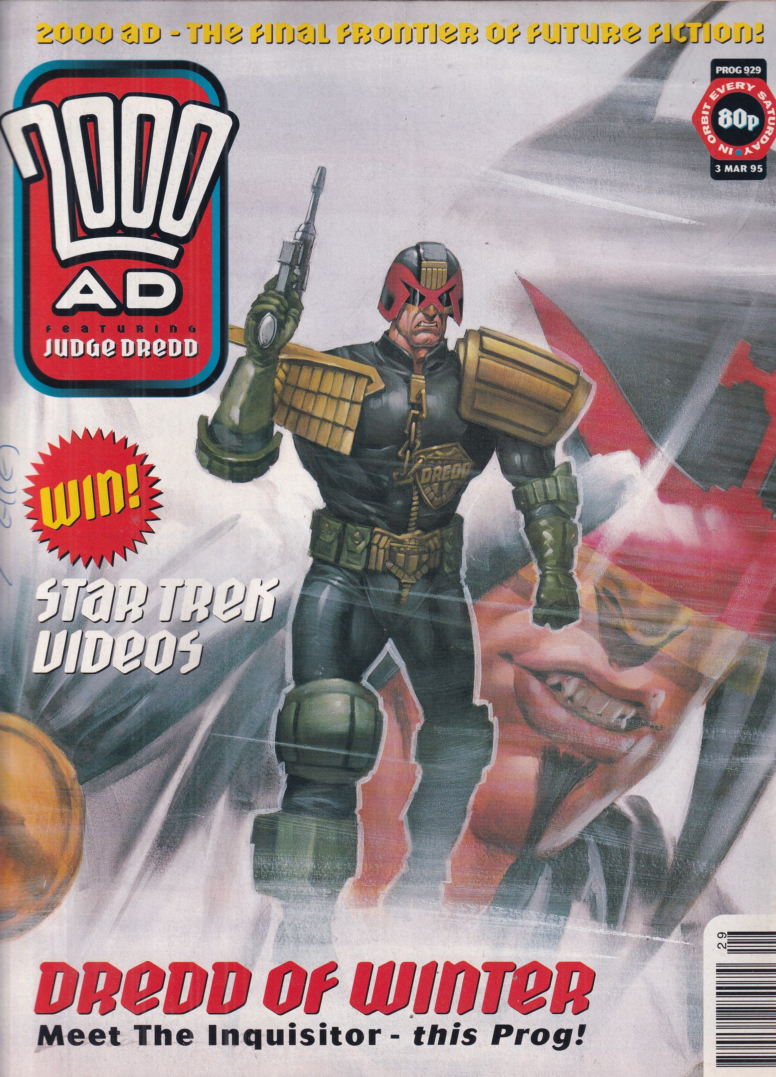 2000 AD FEATURING JUDGE DREDD #929 - Slab City Comics 