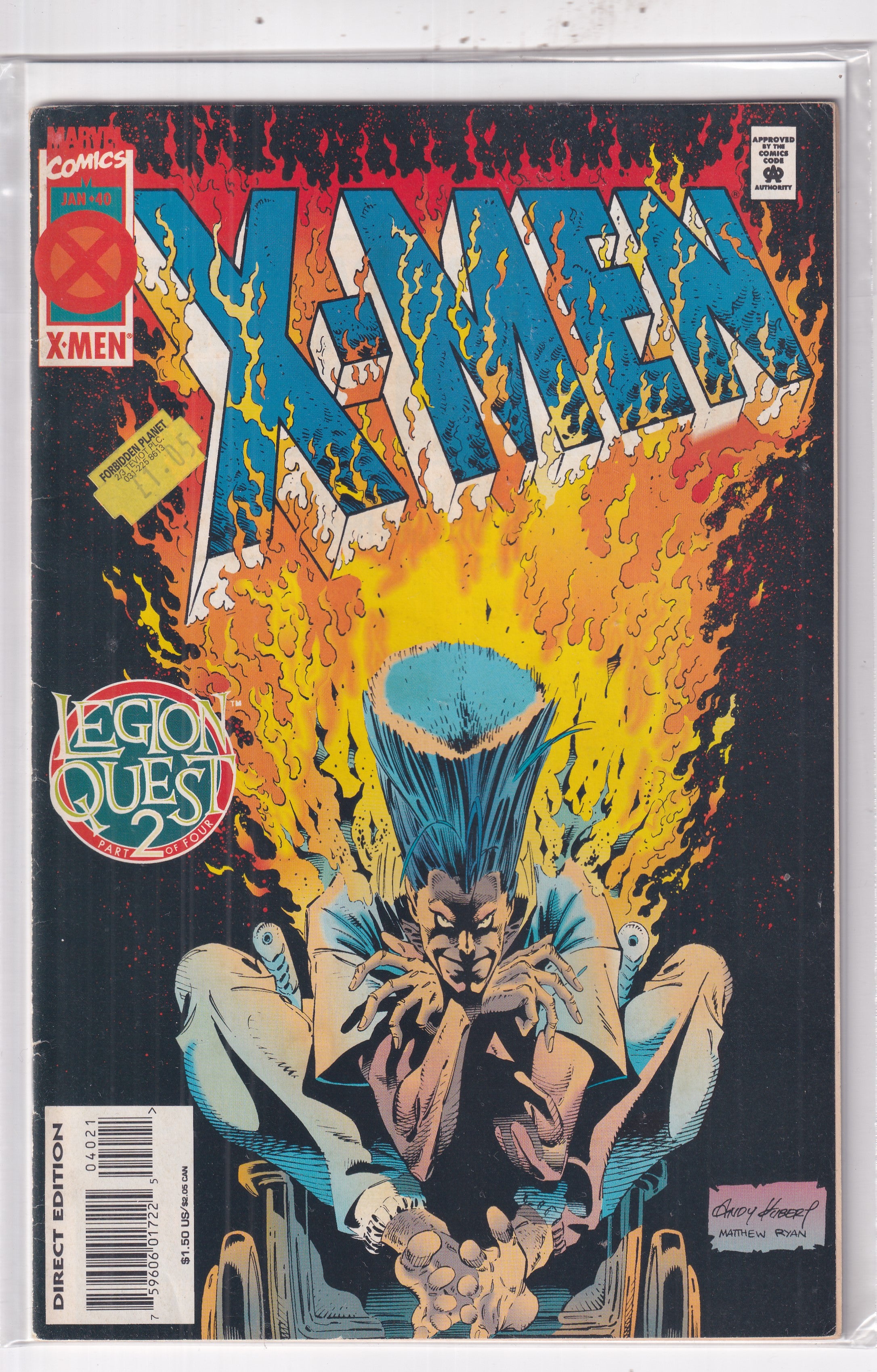 X-MEN #40 - Slab City Comics 