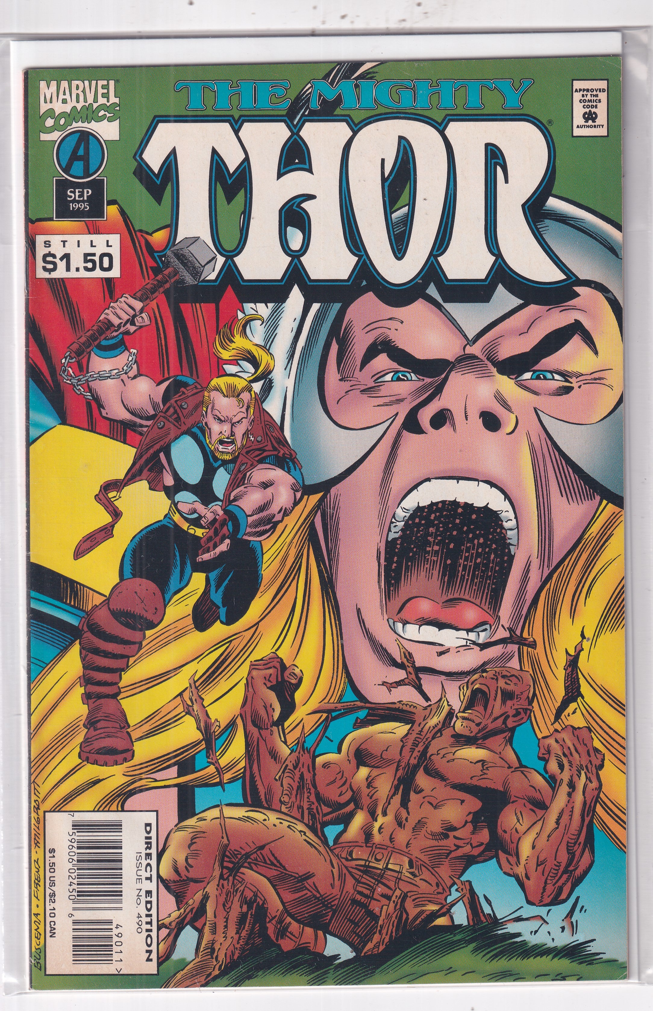 MIGHTY THOR #490 - Slab City Comics 