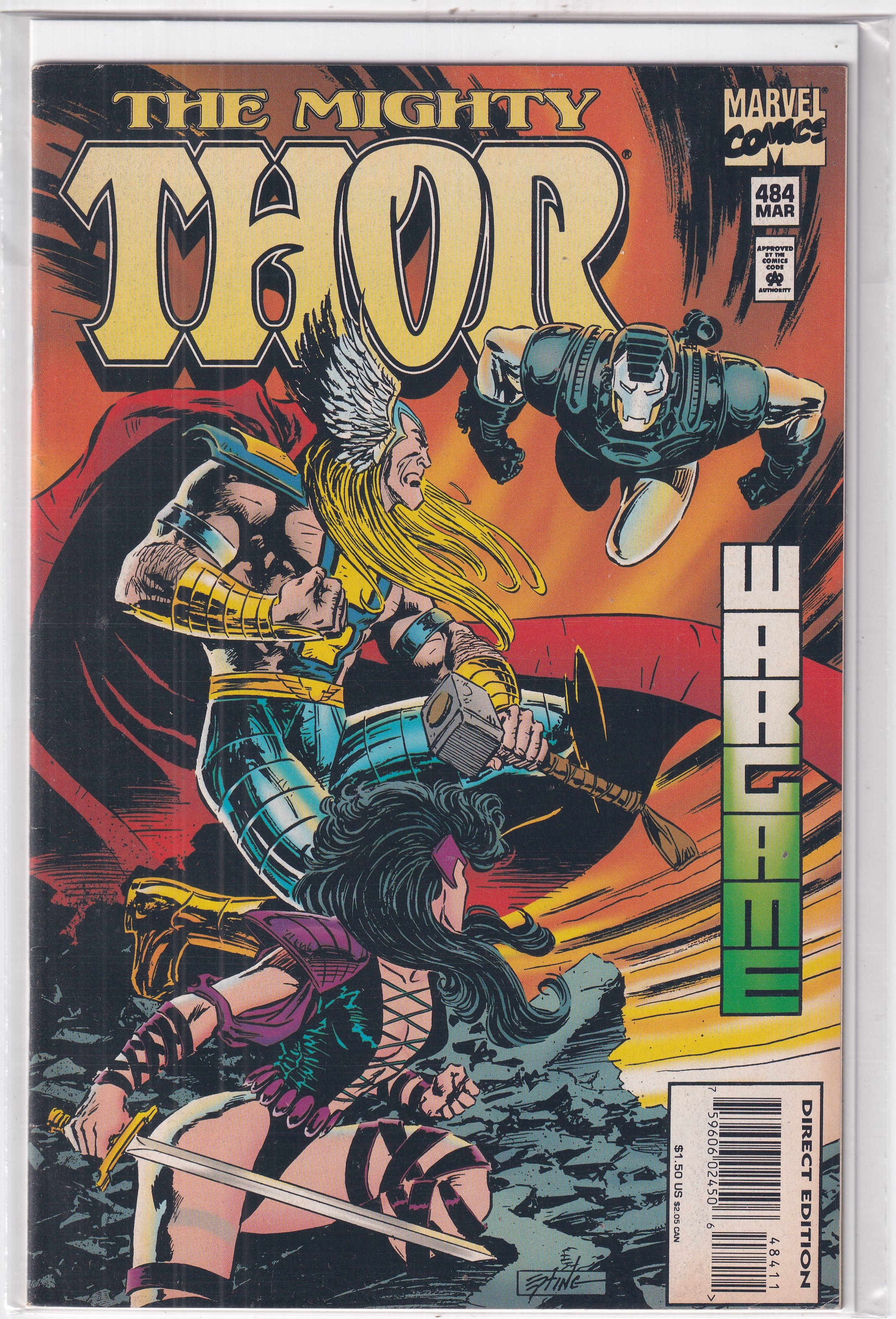 THOR #484 - Slab City Comics 