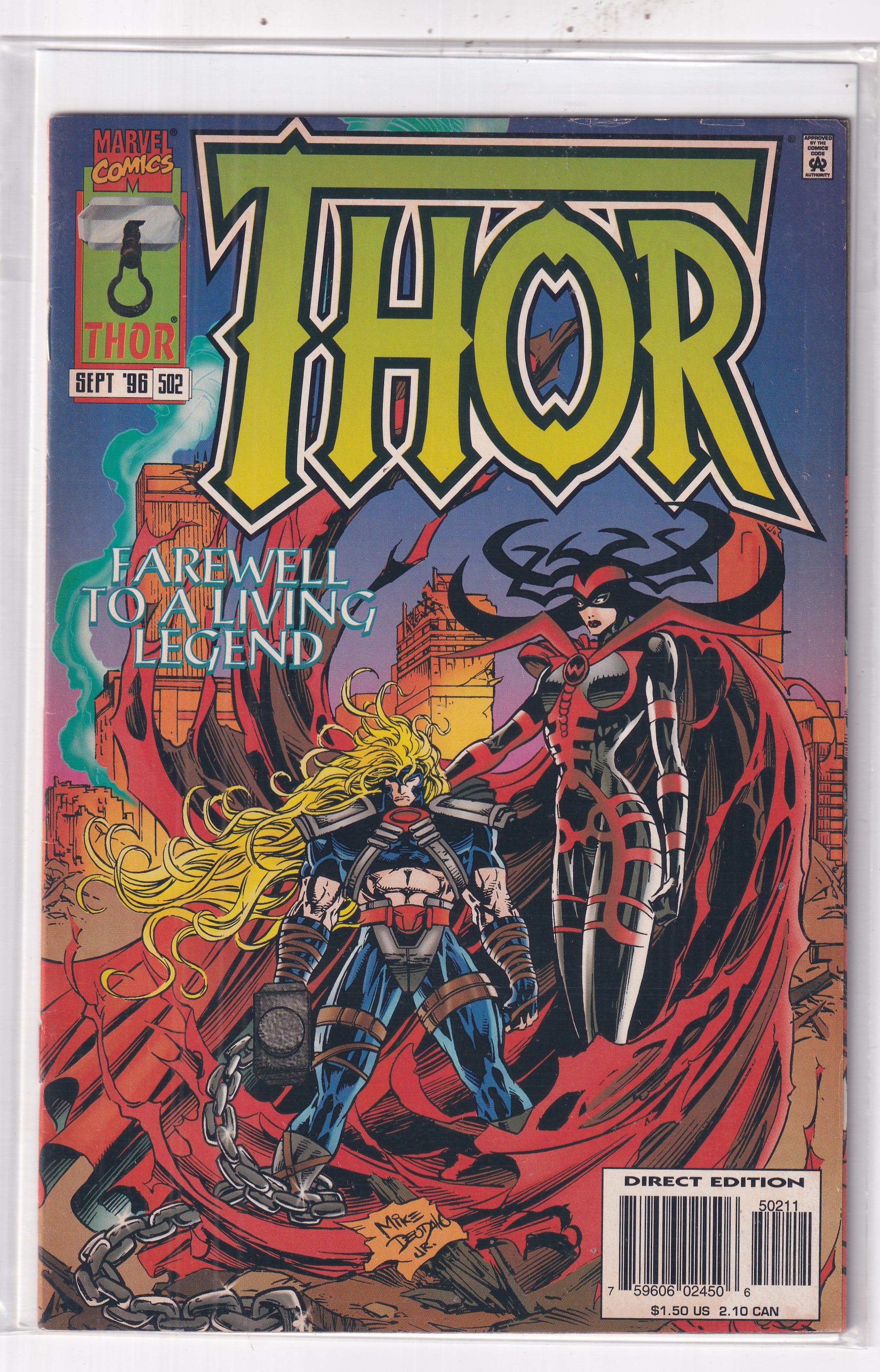 THOR #502 - Slab City Comics 