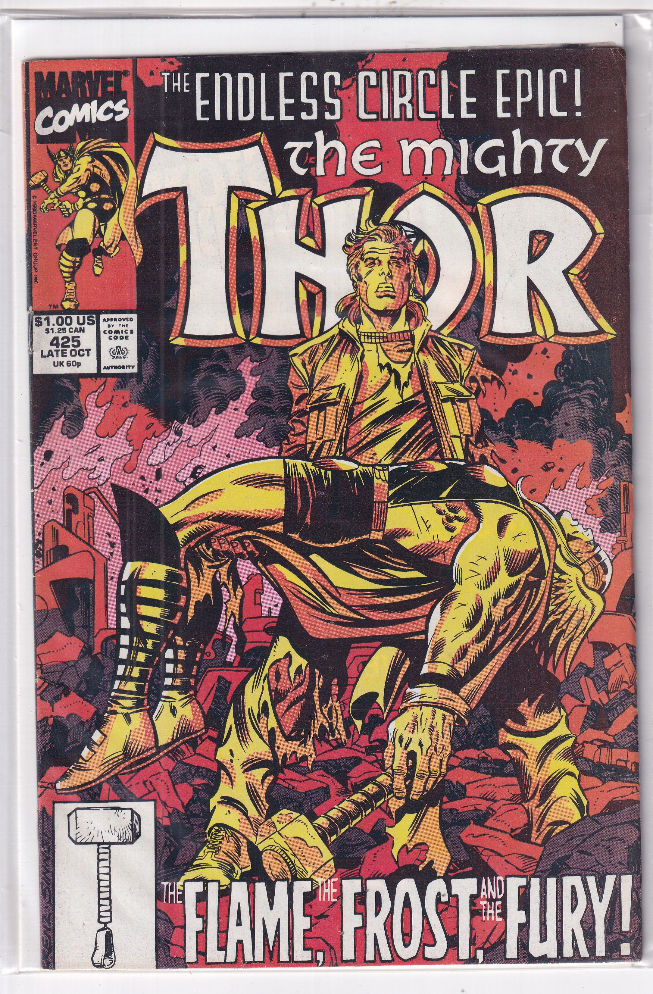 ENDLESS CIRCLE EPIC! MIGHTY THOR #425 - Slab City Comics 