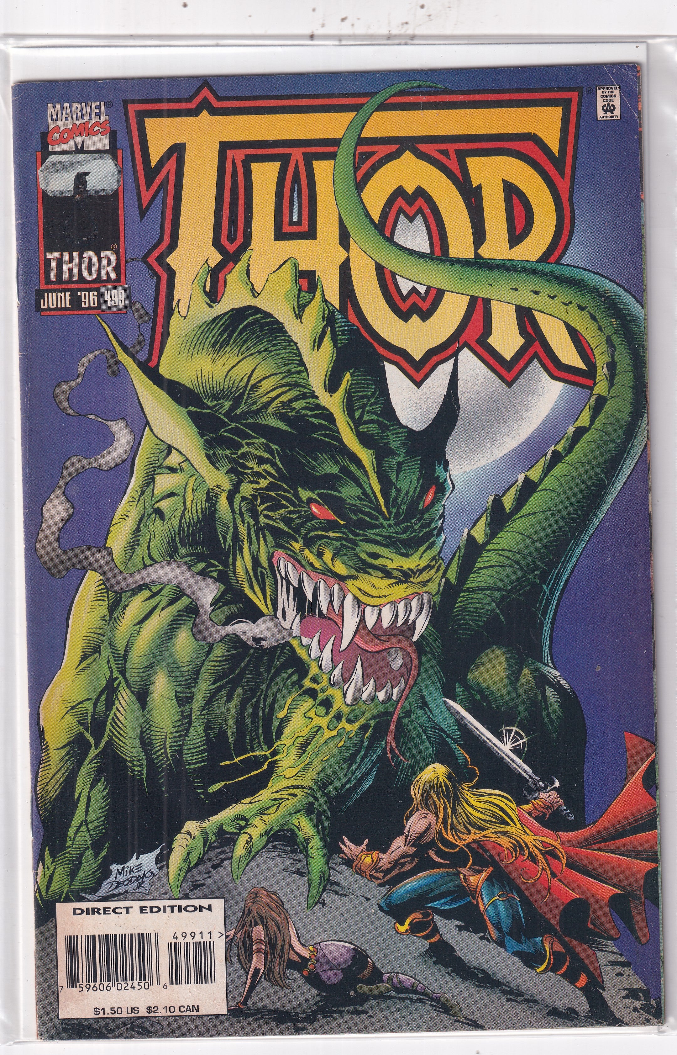 THOR #499 - Slab City Comics 