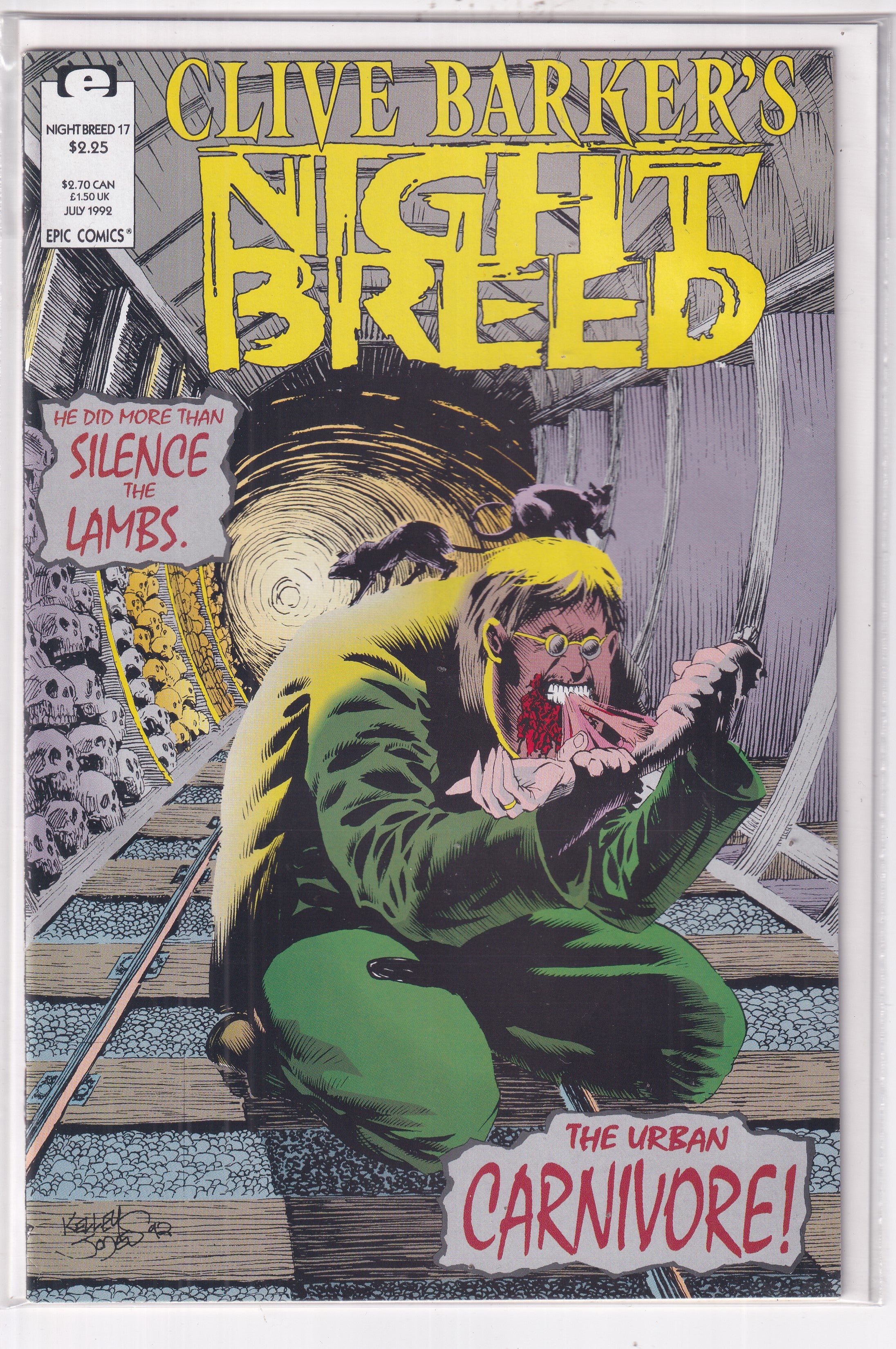 CLIVE BARKER'S NIGHT BREED #17 - Slab City Comics 