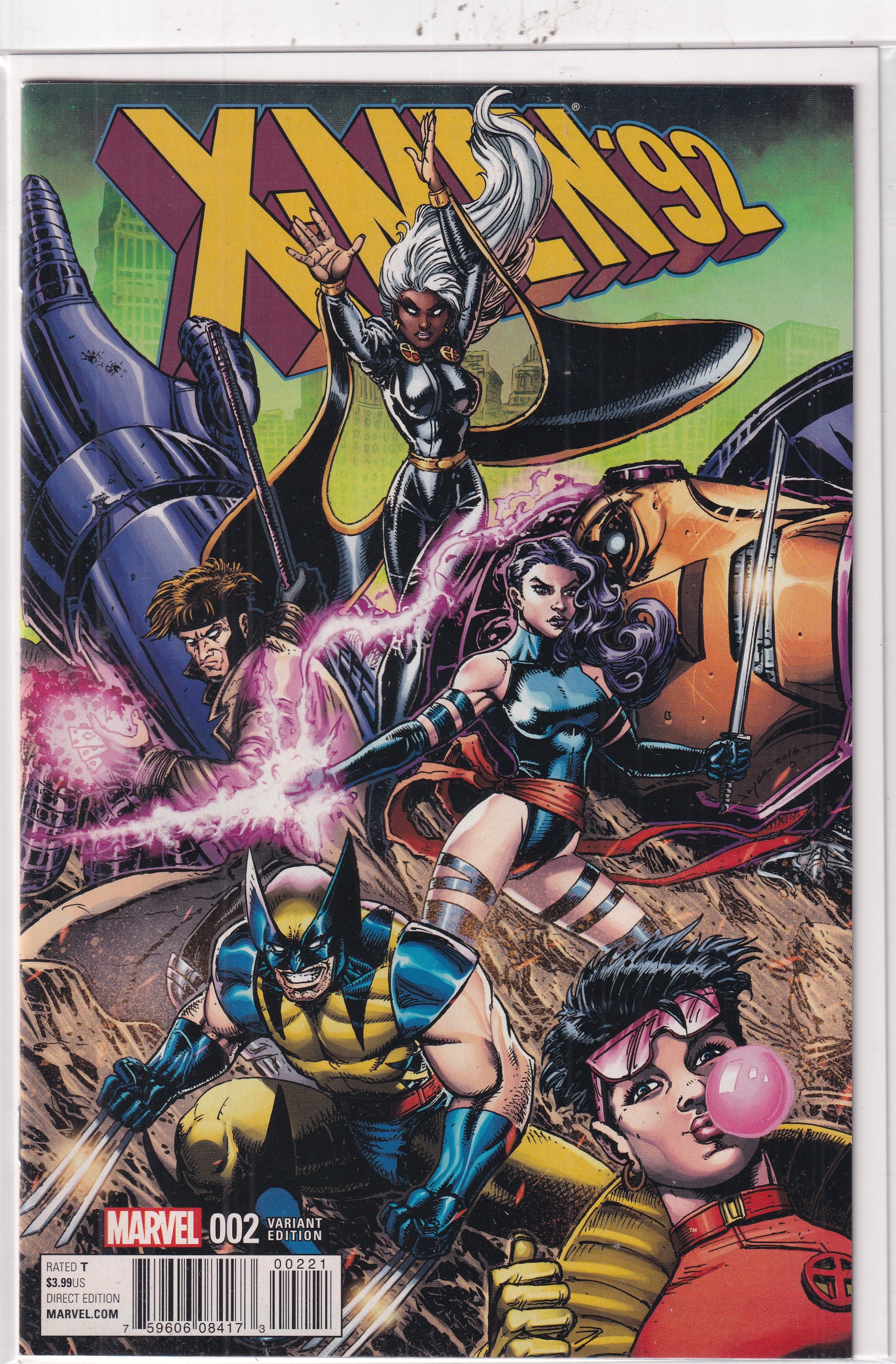 X-MEN'92 #2 VARIANT - Slab City Comics 