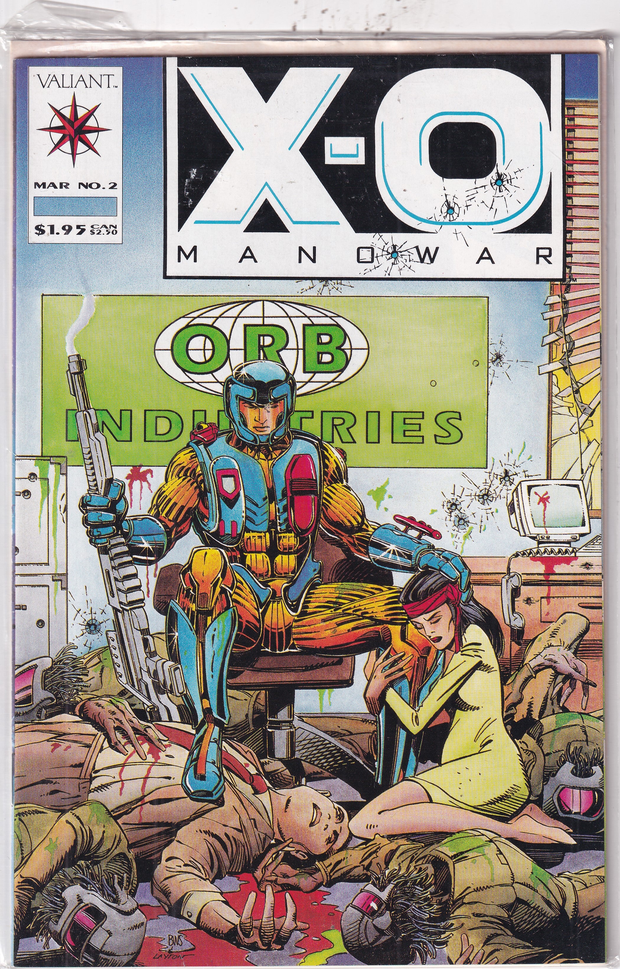 X-O MANOWAR #2 - Slab City Comics 