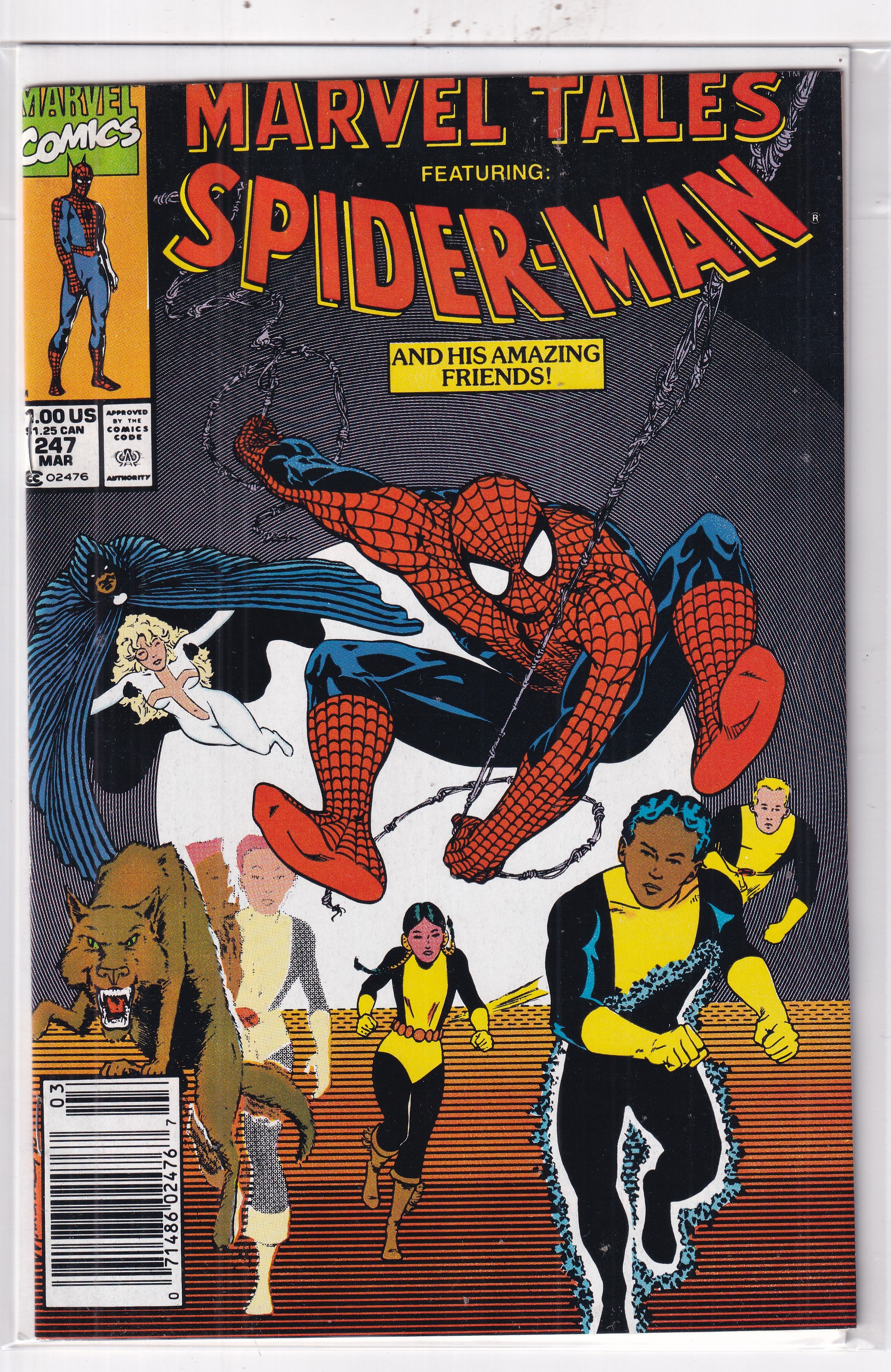 MARVEL TALES FEATURING SPIDER-MAN AND HIS AMAZING FRIENDS #247 - Slab City Comics 