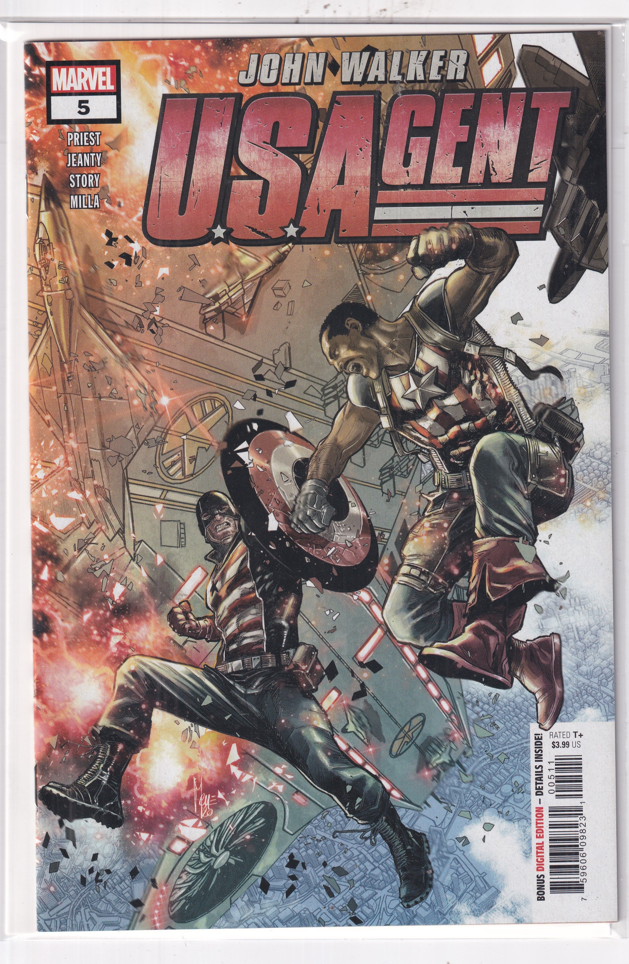 JOHN WALKER U.S.AGENT #5 - Slab City Comics 