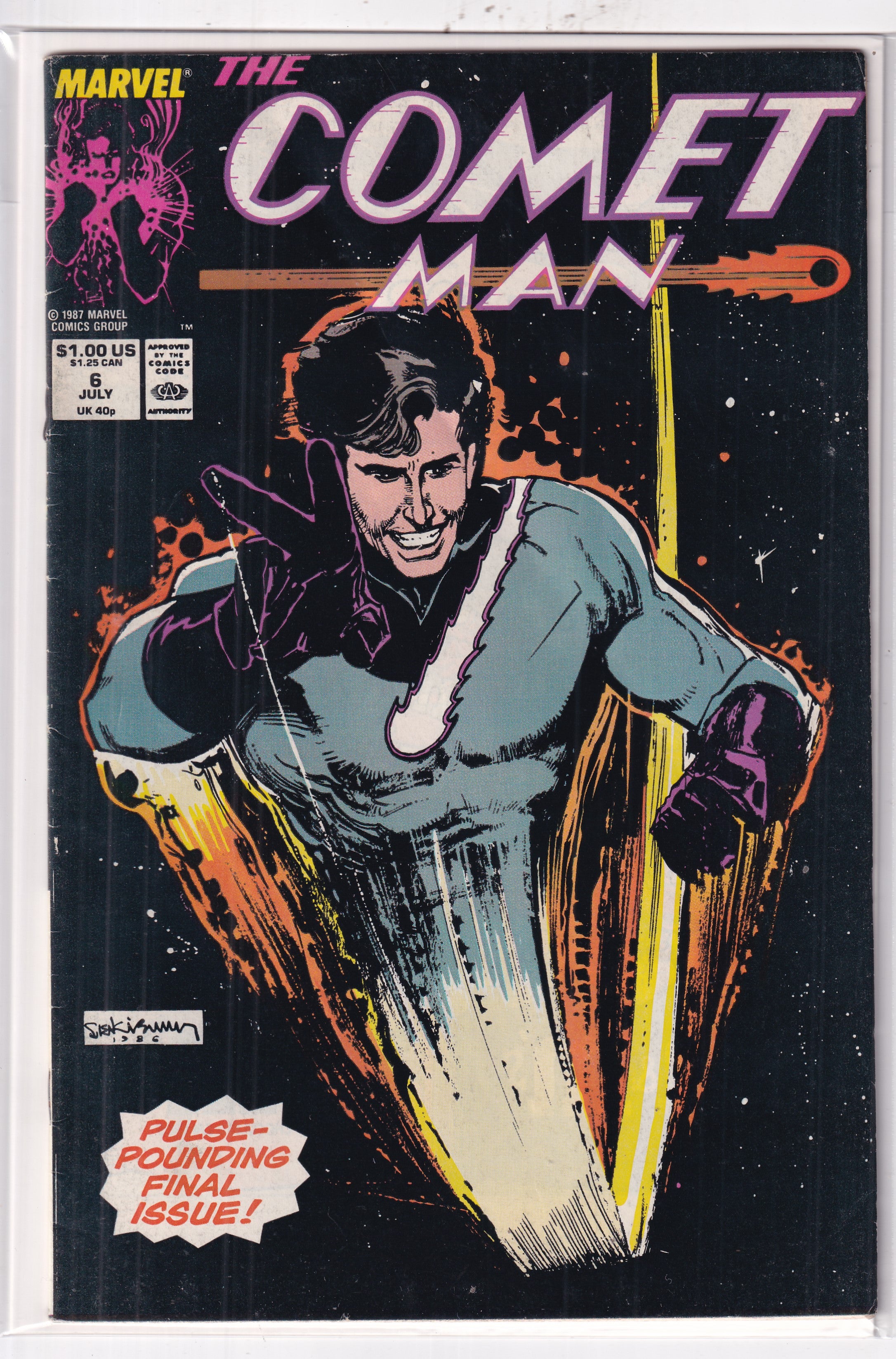 COMET MAN #6 - Slab City Comics 