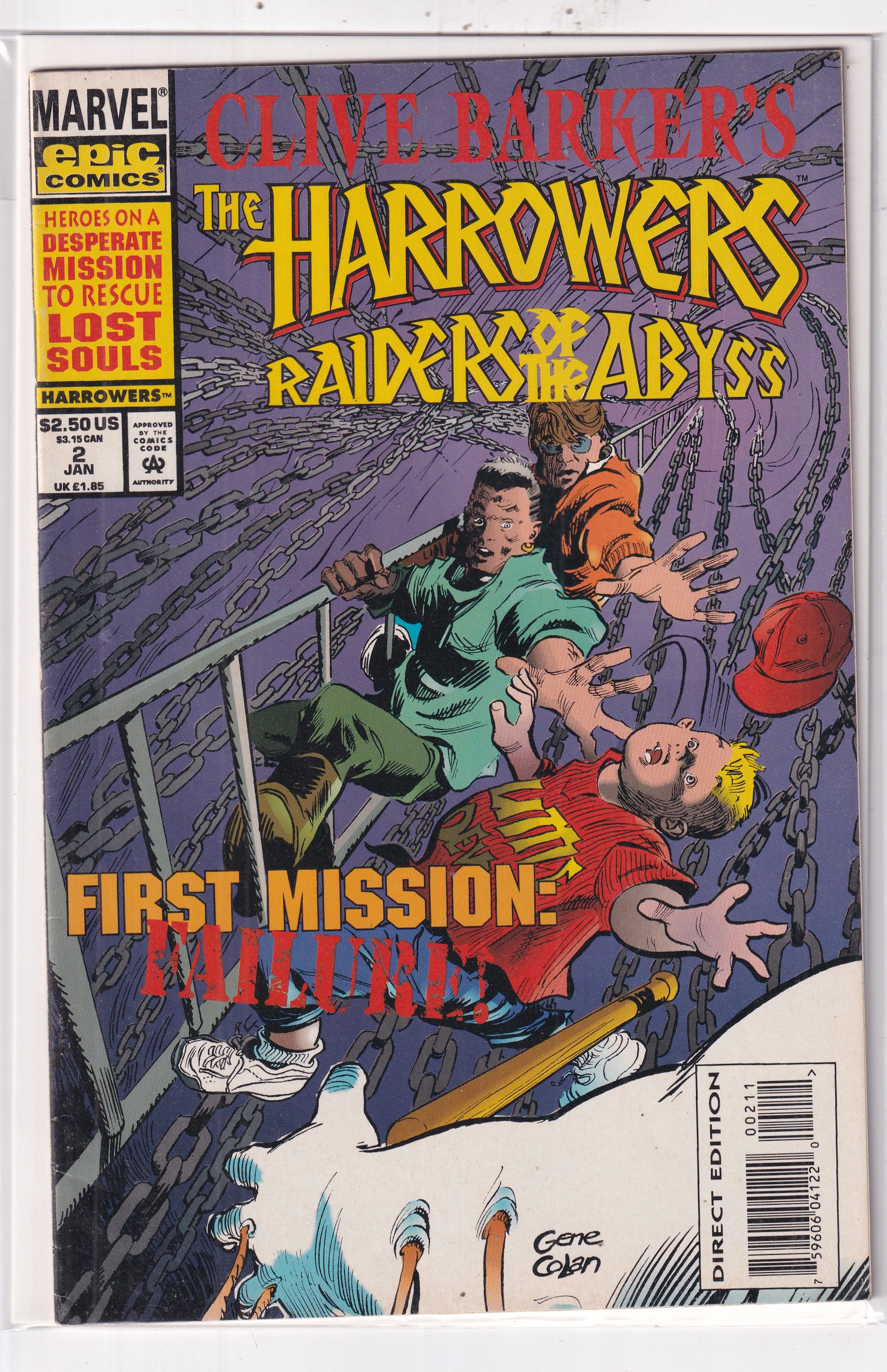 CLIVE BARKER'S HARRPWERD RAIDERS OF THE ABYSS #2 - Slab City Comics 