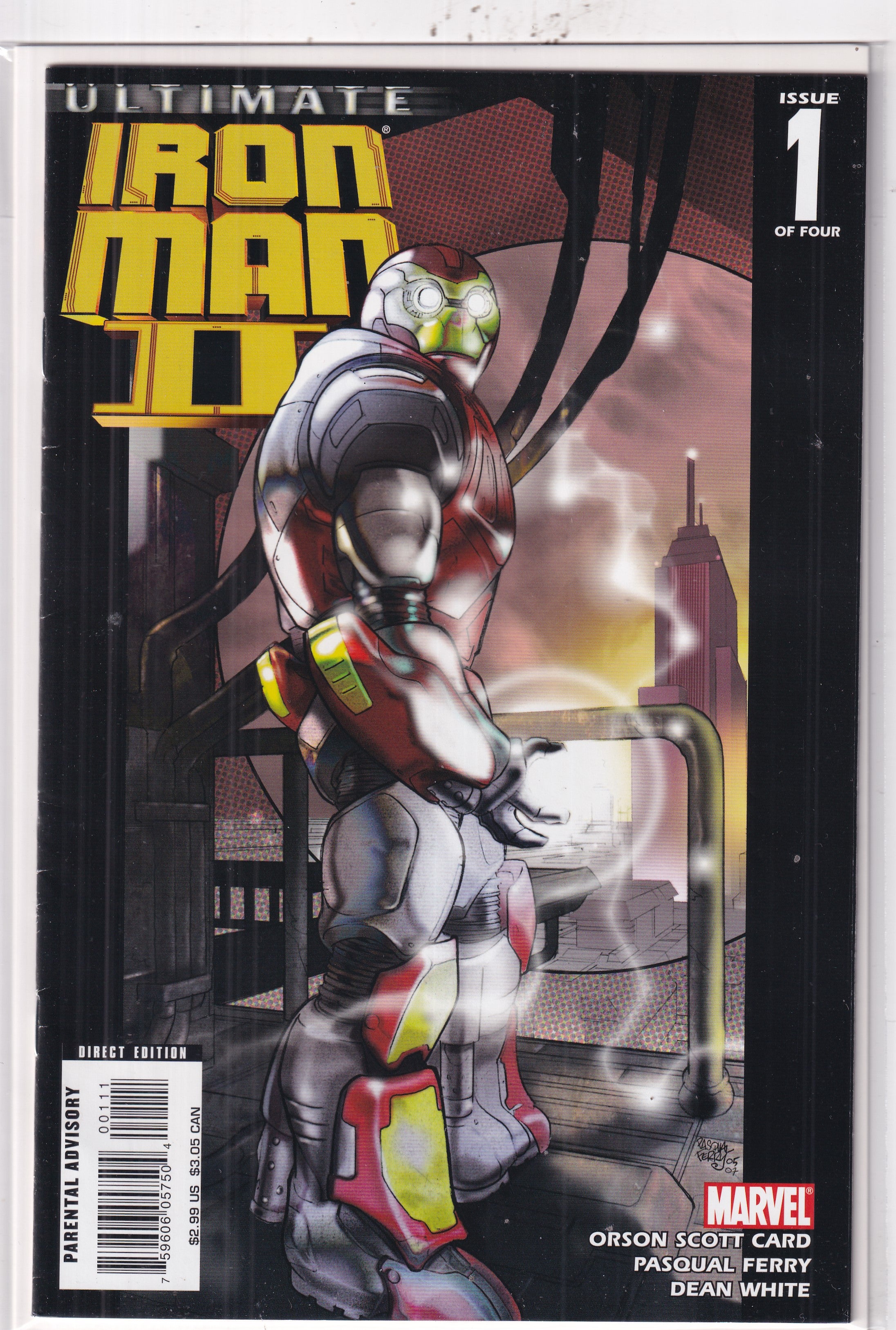 ULTIMATE IRON MAN II #1 - Slab City Comics 