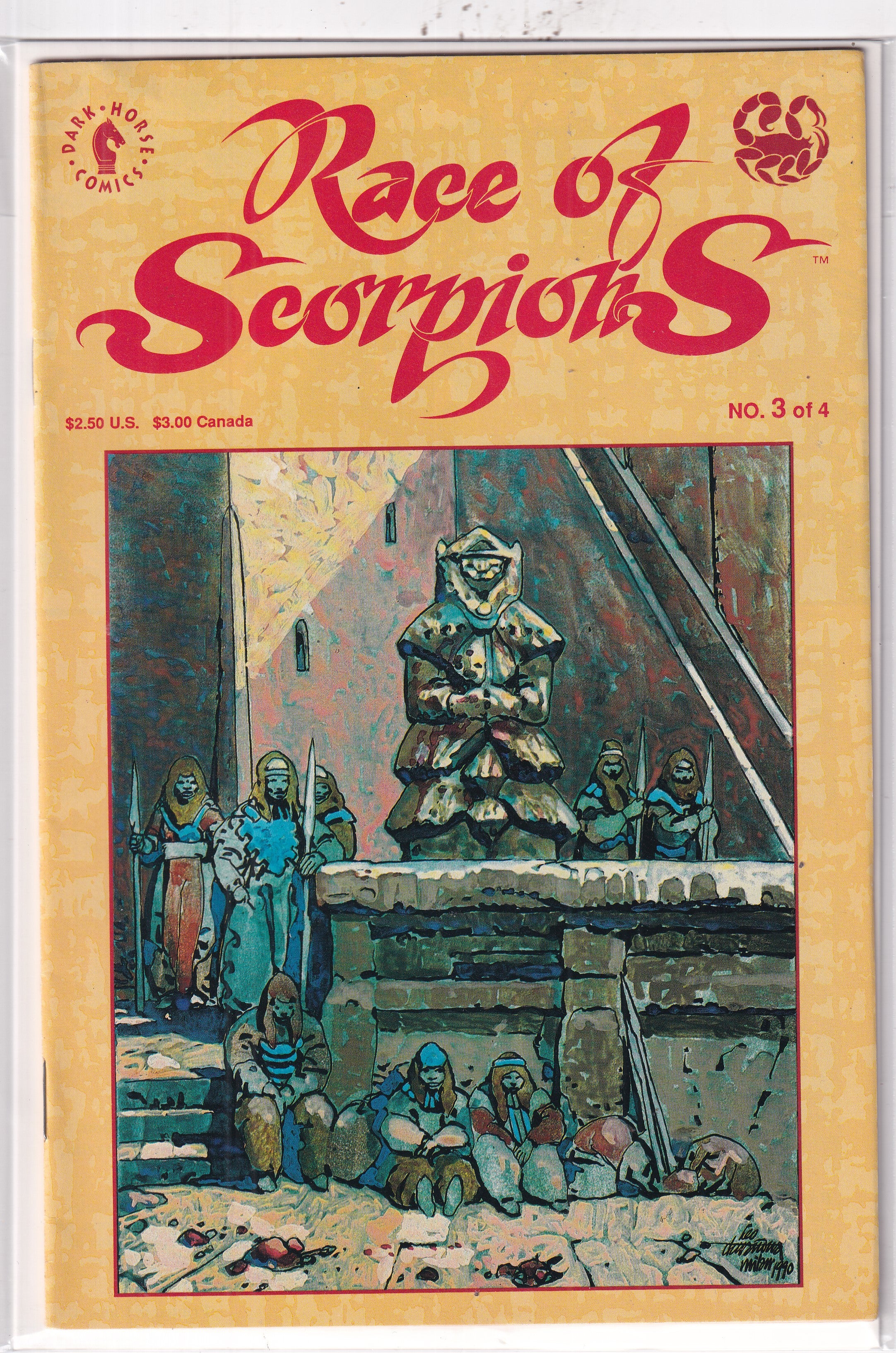 RACE OF SCORPIONS #3 - Slab City Comics 