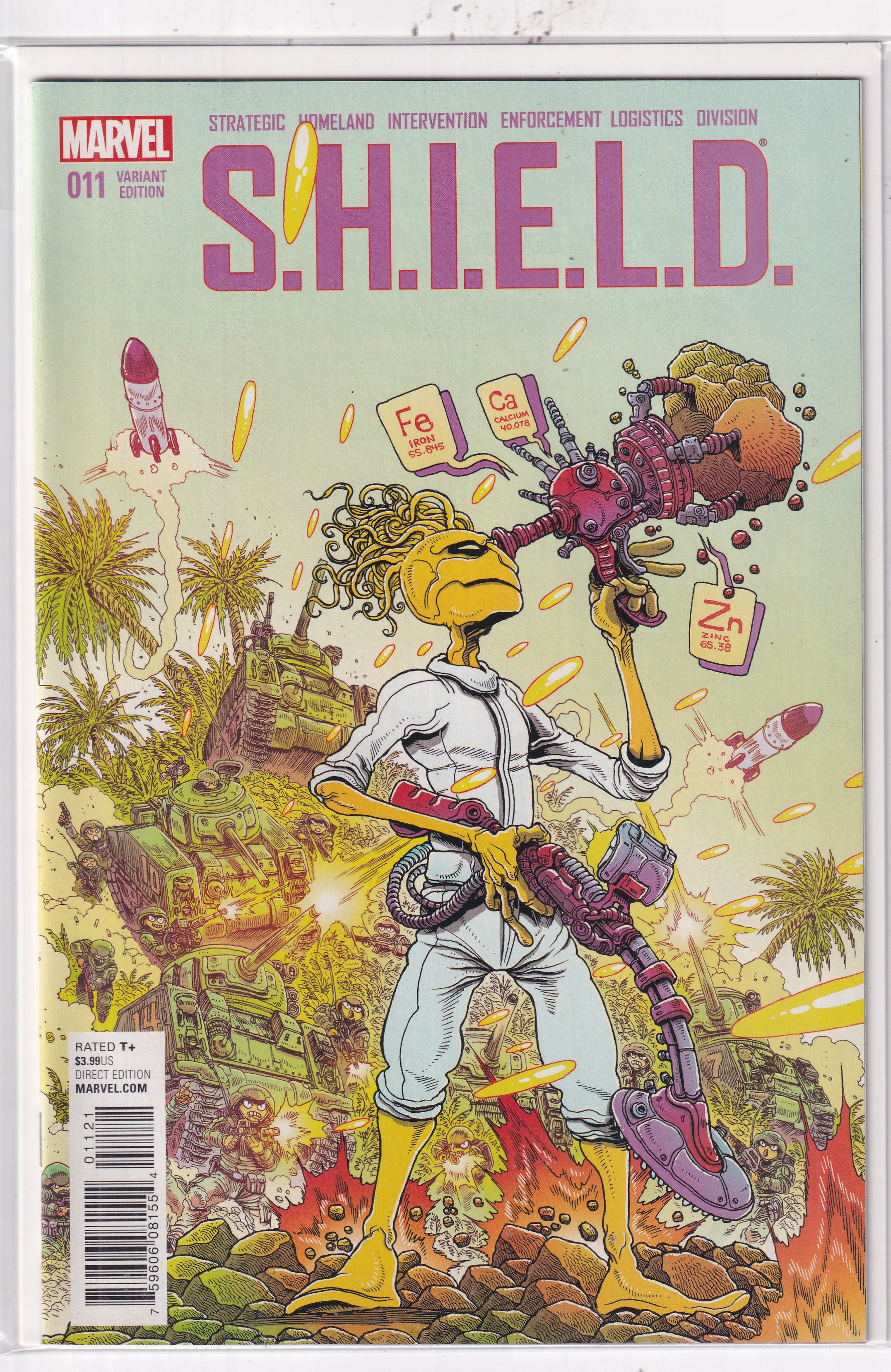 S.H.I.E.L.D. #11 VARIANT - Slab City Comics 